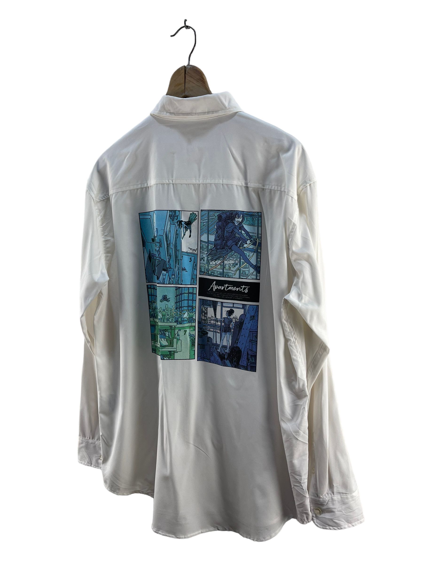Cartoon Network Apartment Cartoon Button Up Shirt Size US L / EU 52-54 / 3 - 5 Thumbnail