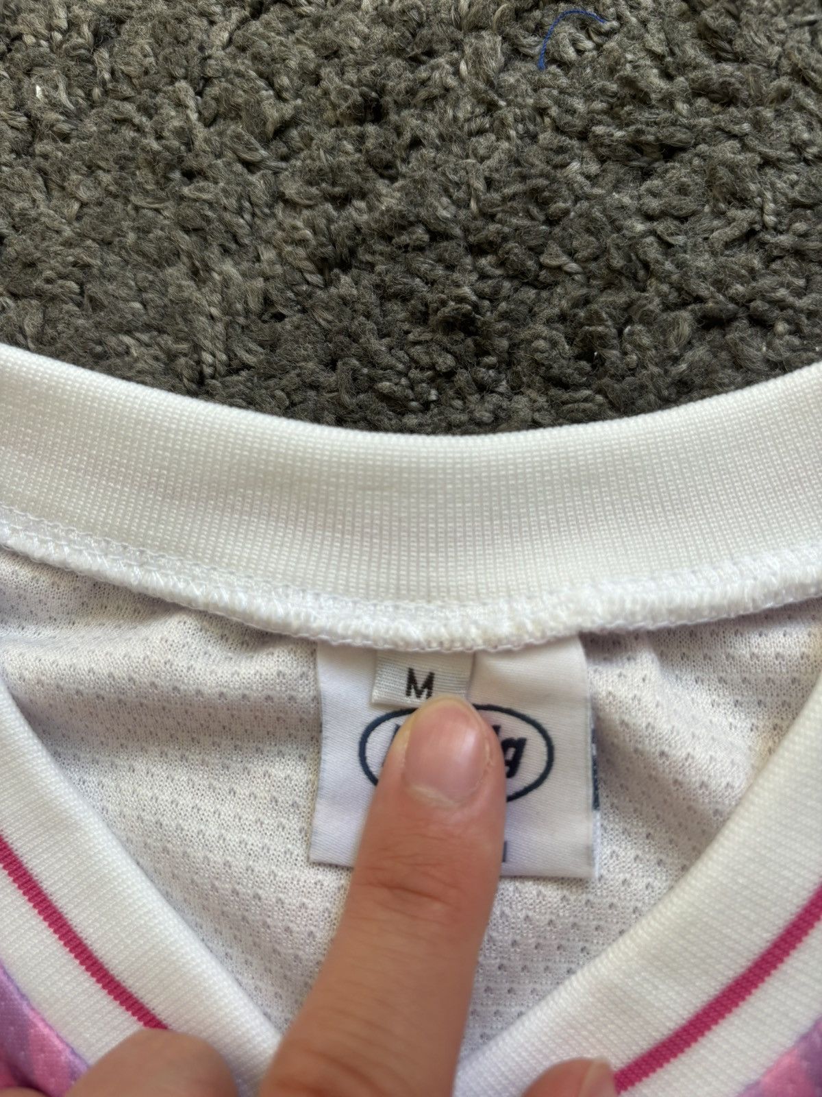Japanese Brand Lalafox pink 22 streetwear unisex long sleeves jersey tee Size US M / EU 48-50 / 2 - 9 Thumbnail