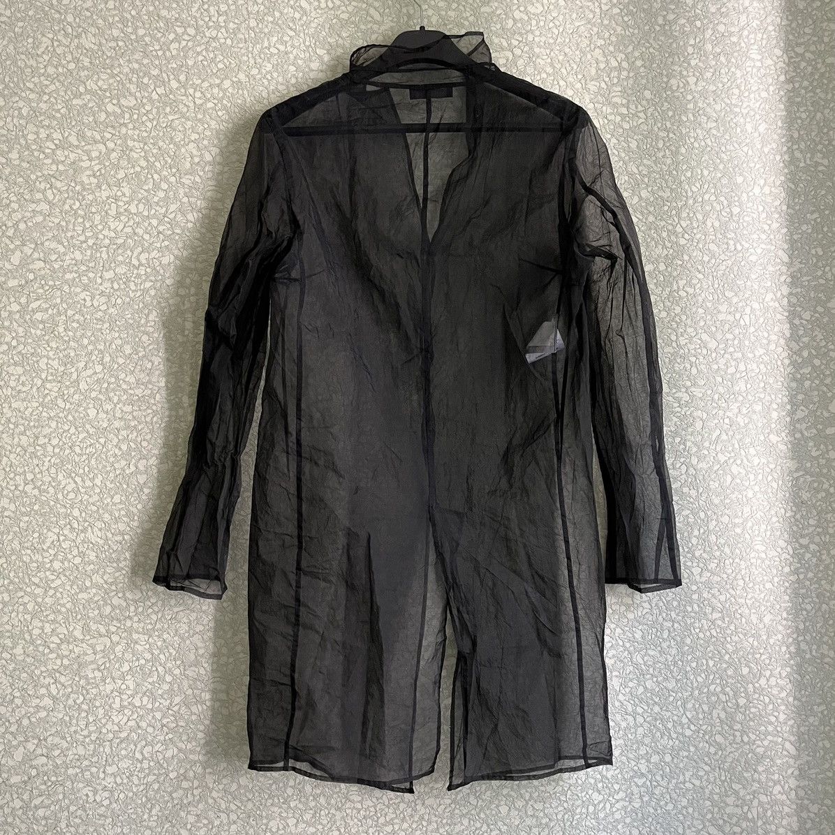 Burberry × Burberry Prorsum Roberto Menichetti AW01 Carbon See-through Shirt Size S / US 4 / IT 40 - 3 Thumbnail