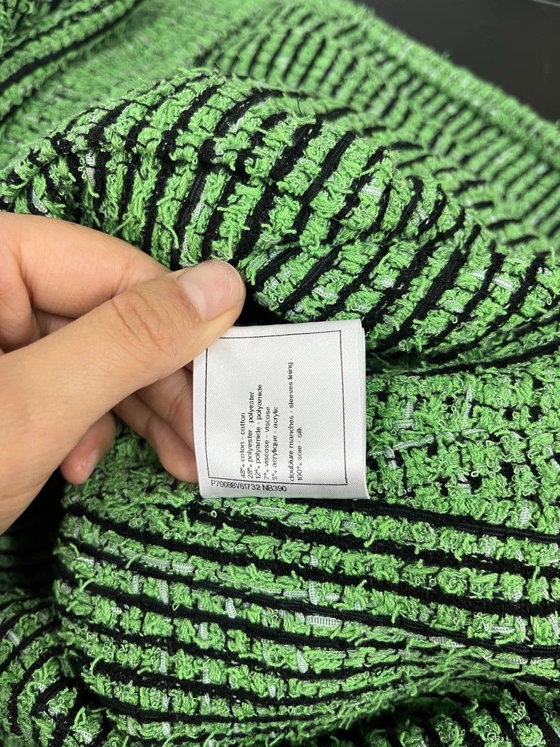 Chanel Chanel Long green coat Size XS / US 0-2 / IT 36-38 - 7 Thumbnail