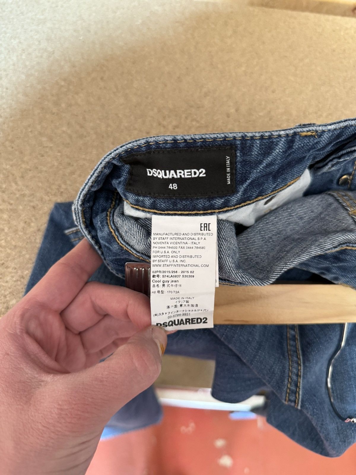 Dsquared2 Rare Luxury Dsquared2 Thrashed Jeans Y2K Hype Size 48 Size US 32 / EU 48 - 14 Thumbnail