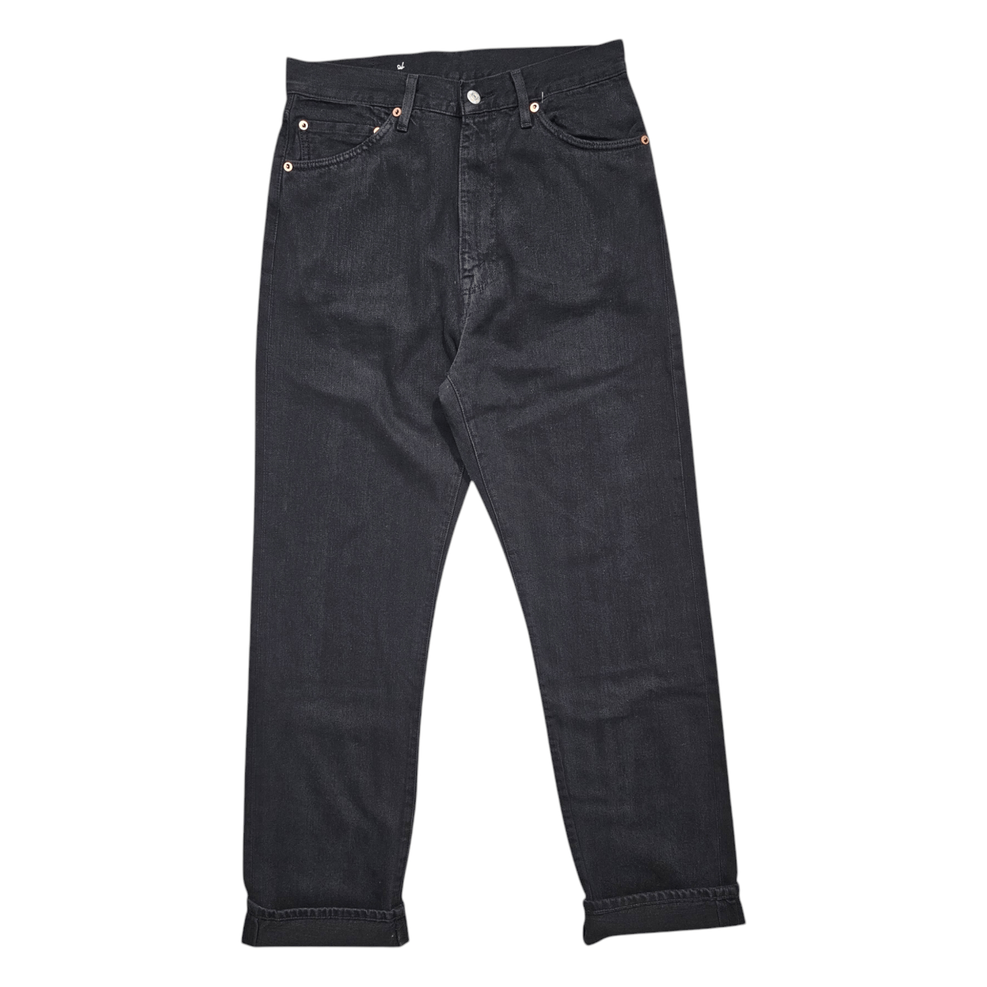 Levi's Vintage Clothing New LVC Levi's Vintage Clothing 1950's 701 Big E Selvedge Size 31" - 2 Thumbnail