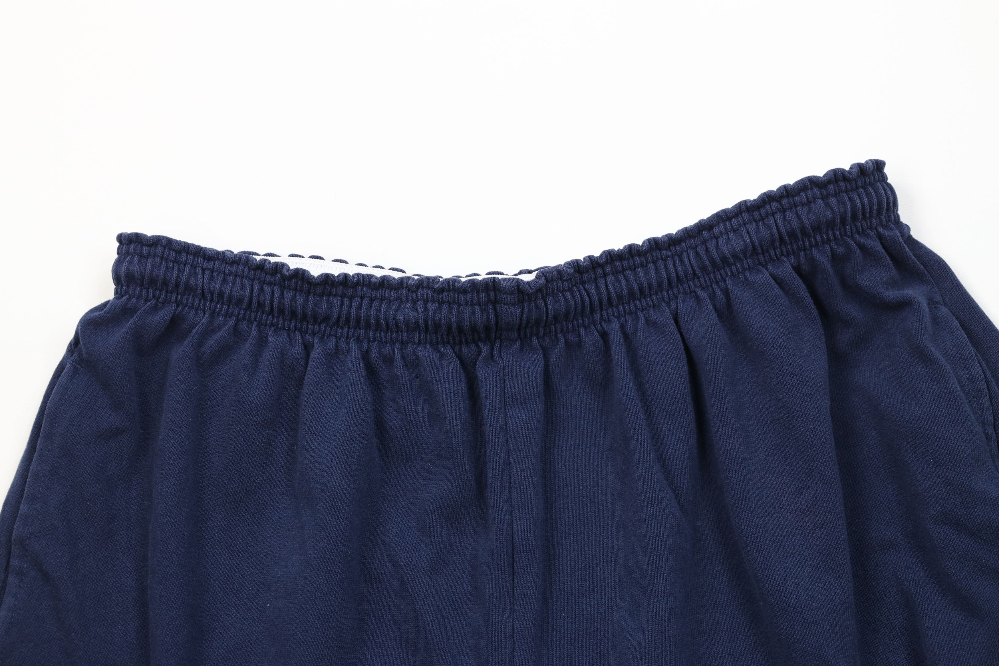 Russell Athletic Vintage 90s Y2K Russell Athletic Knee Dad Shorts Navy Blue Size US 36 / EU 52 - 2 Thumbnail