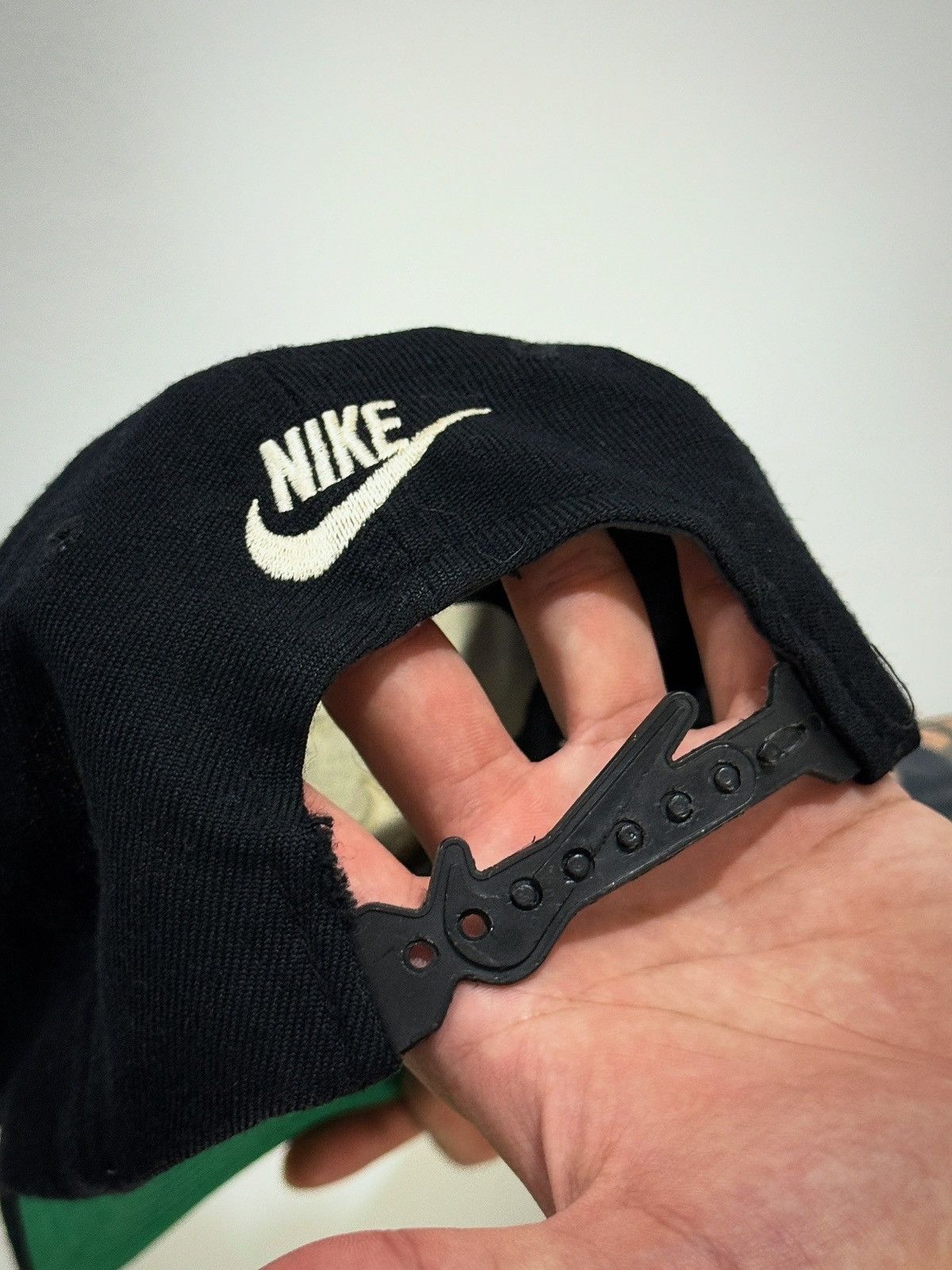 Nike Vintage Nike Big Swoosh Hat Size ONE SIZE - 3 Thumbnail