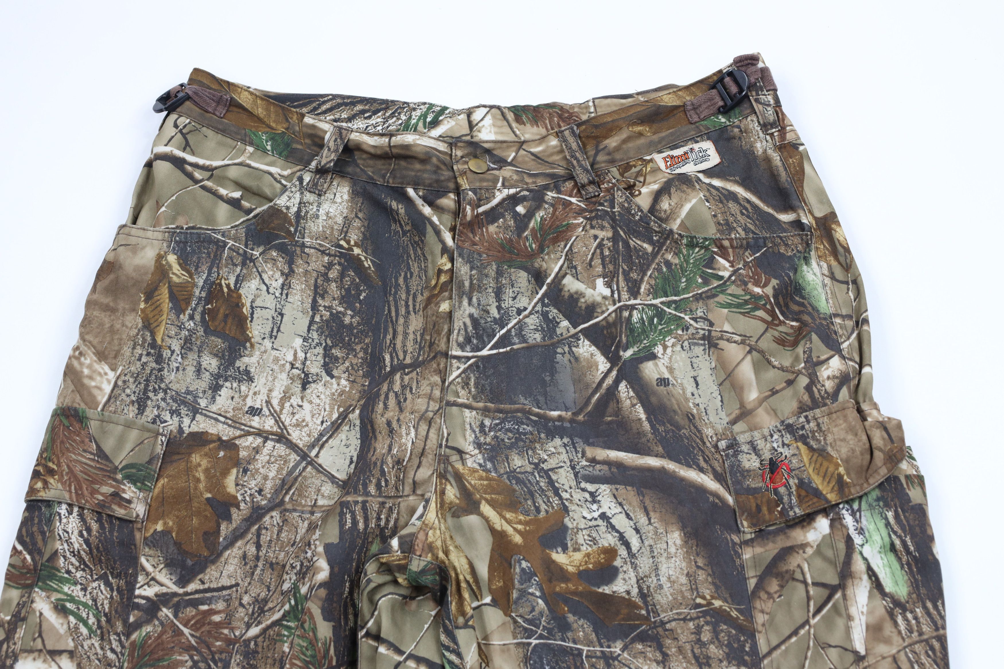 Vintage Vintage Streetwear ElimiTick Repellant Wide Leg Cargo Pants Size US 36 / EU 52 - 2 Thumbnail