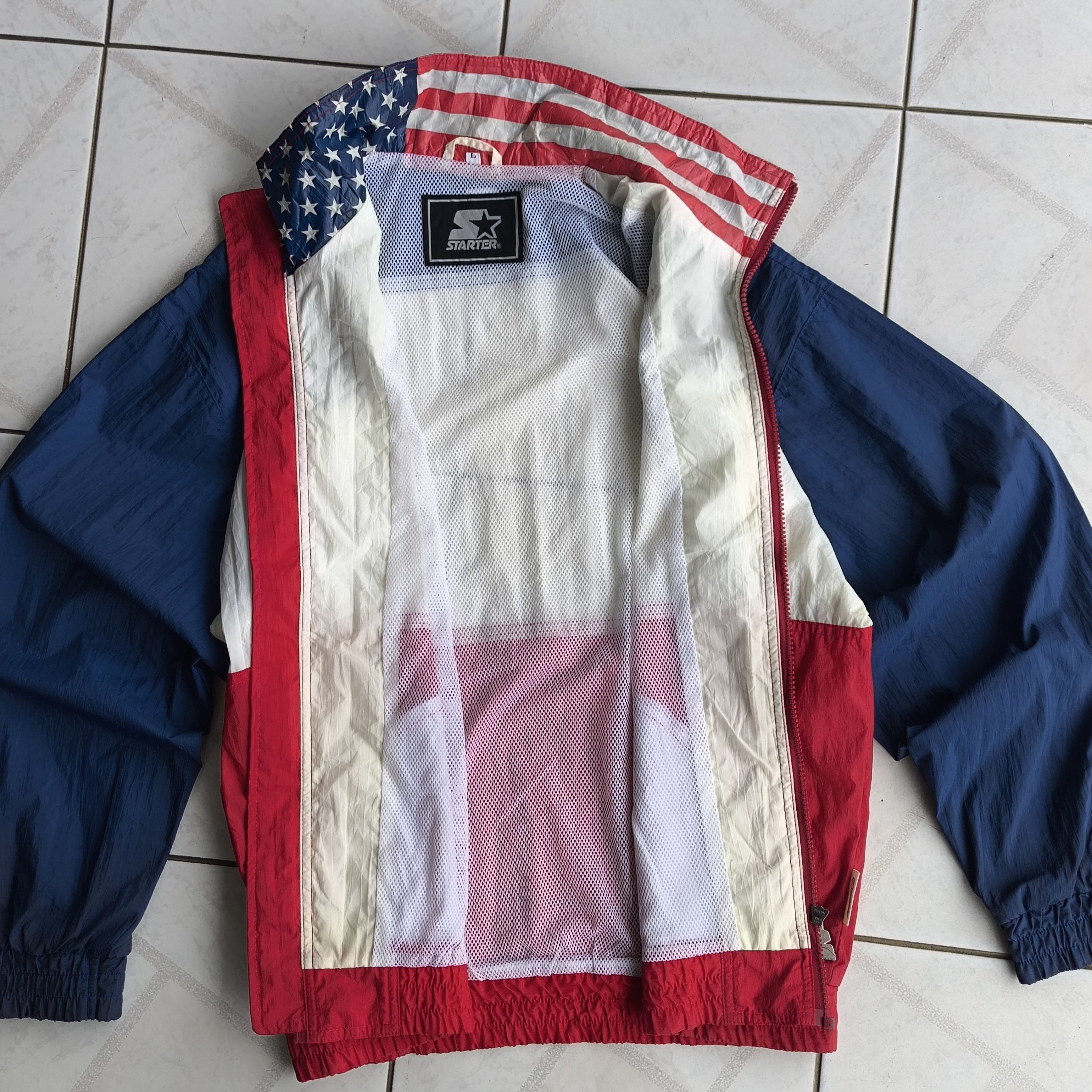 Starter 90's Starter Tri-Color America Flag Size US L / EU 52-54 / 3 - 3 Thumbnail