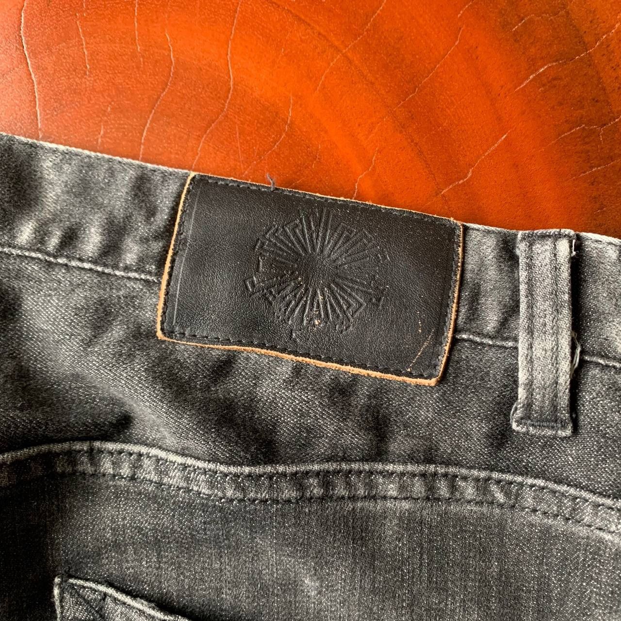 Tornado Mart 💥Archival💥 Tornado Mart Black Stone Washed Denim Pants Size US 33 - 9 Thumbnail