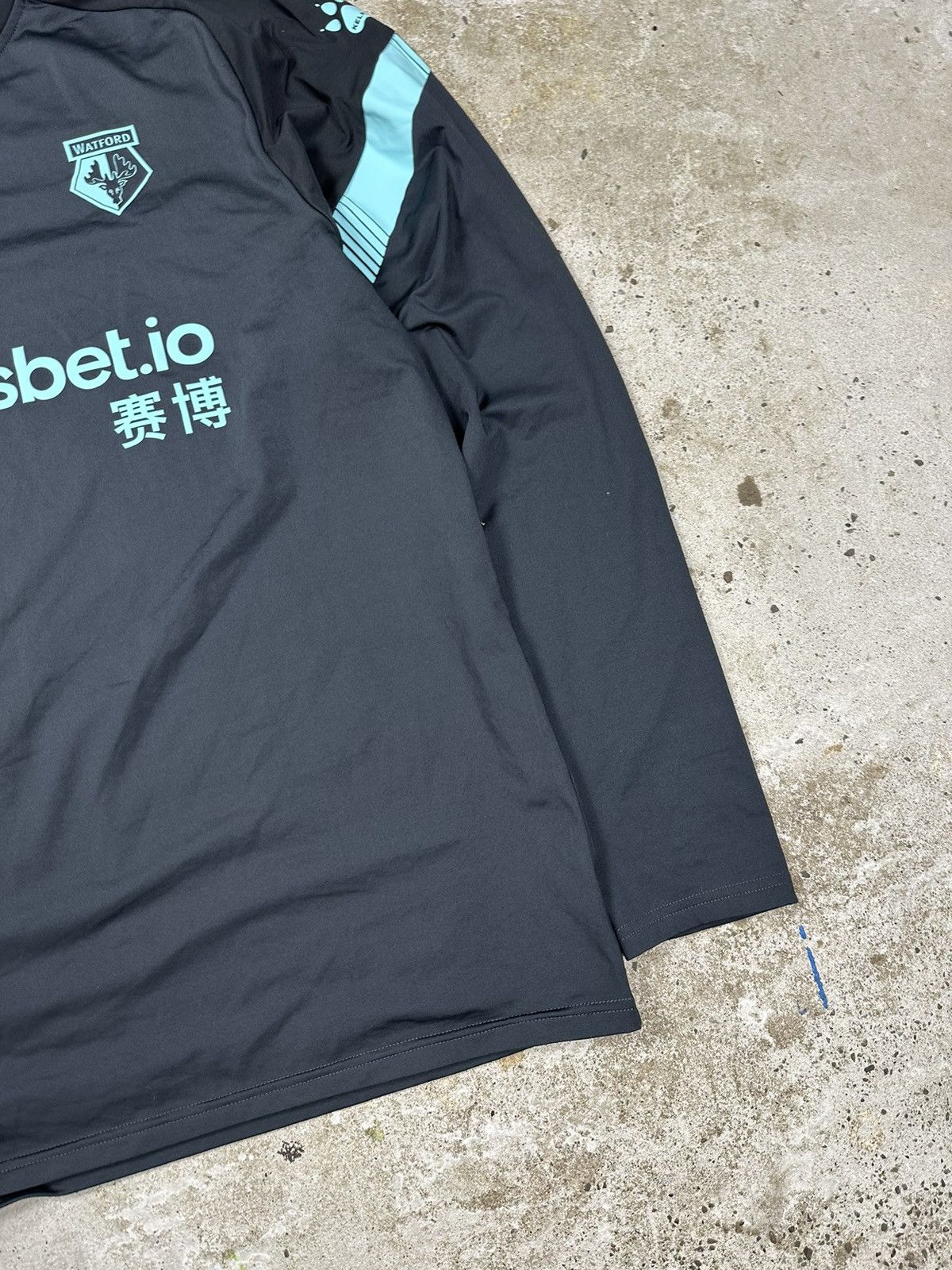 Vintage Kelme x Watford Training Top Long Sleeve Jersey Size US XXL / EU 58 / 5 - 4 Thumbnail