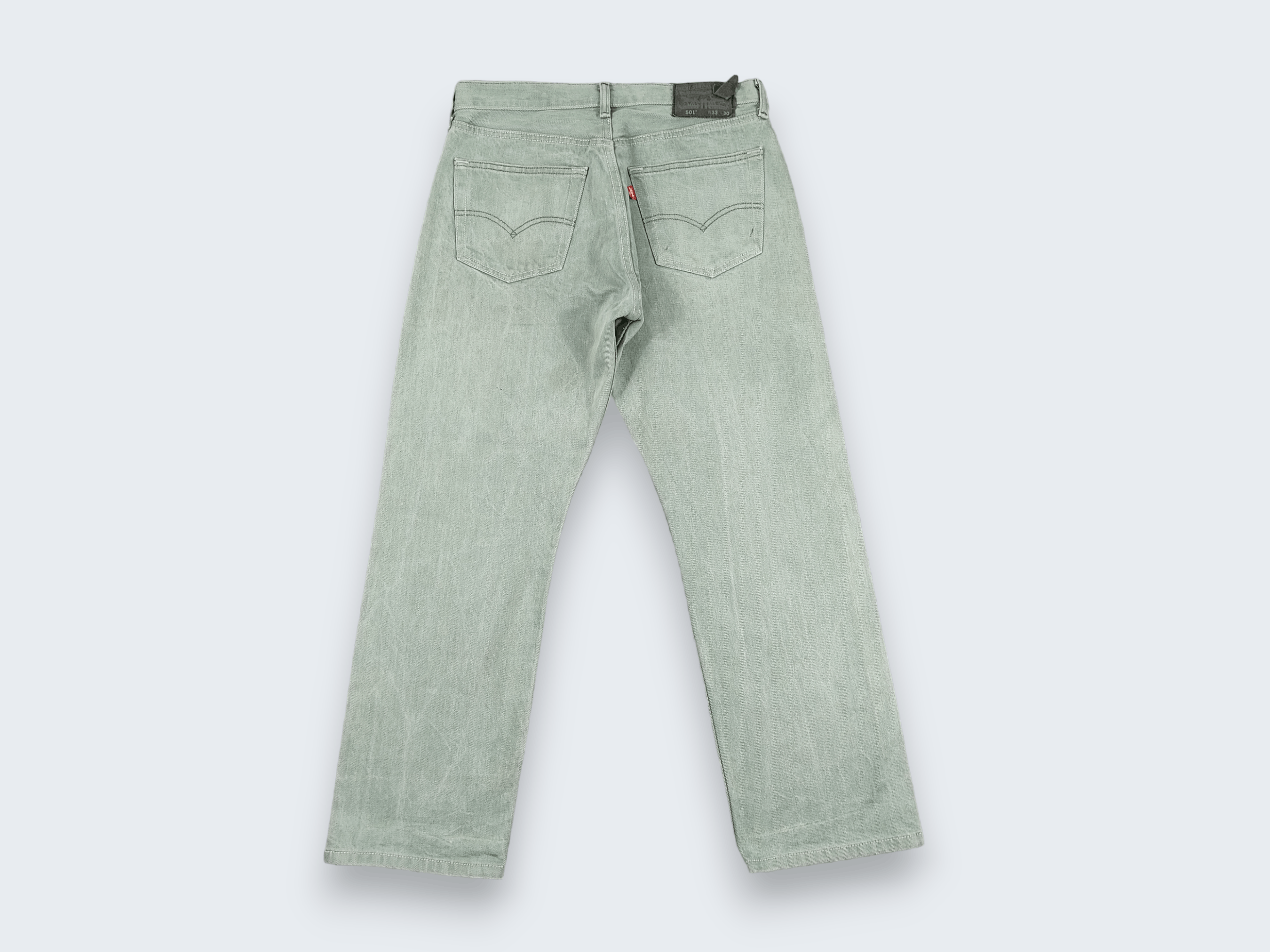 Levi's × Levi's Vintage Clothing × Vintage Vintage Levis 501 Jeans Fly Button Size US 33 - 2 Thumbnail