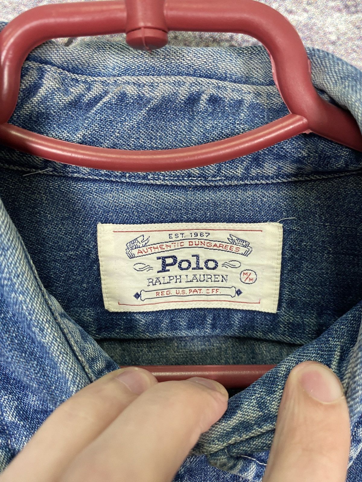 Vintage Vintage rare denim jacket Polo Ralph Lauren Sport y2k Size US M / EU 48-50 / 2 - 8 Thumbnail