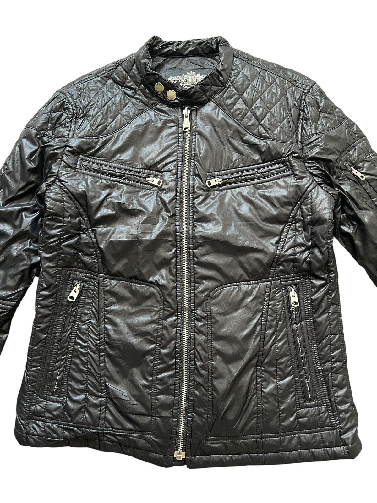 Edwin Edwin Blue Trip Biker Paded Jacket Size US M / EU 48-50 / 2 - 7 Thumbnail