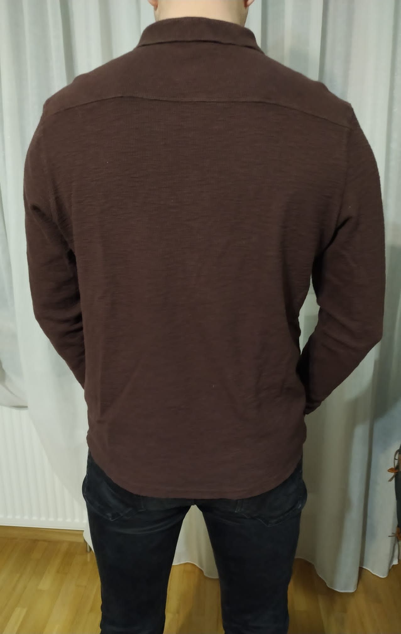 Allsaints AllSaints long sleeve polo blouse L All Saints Size US L / EU 52-54 / 3 - 2 Thumbnail