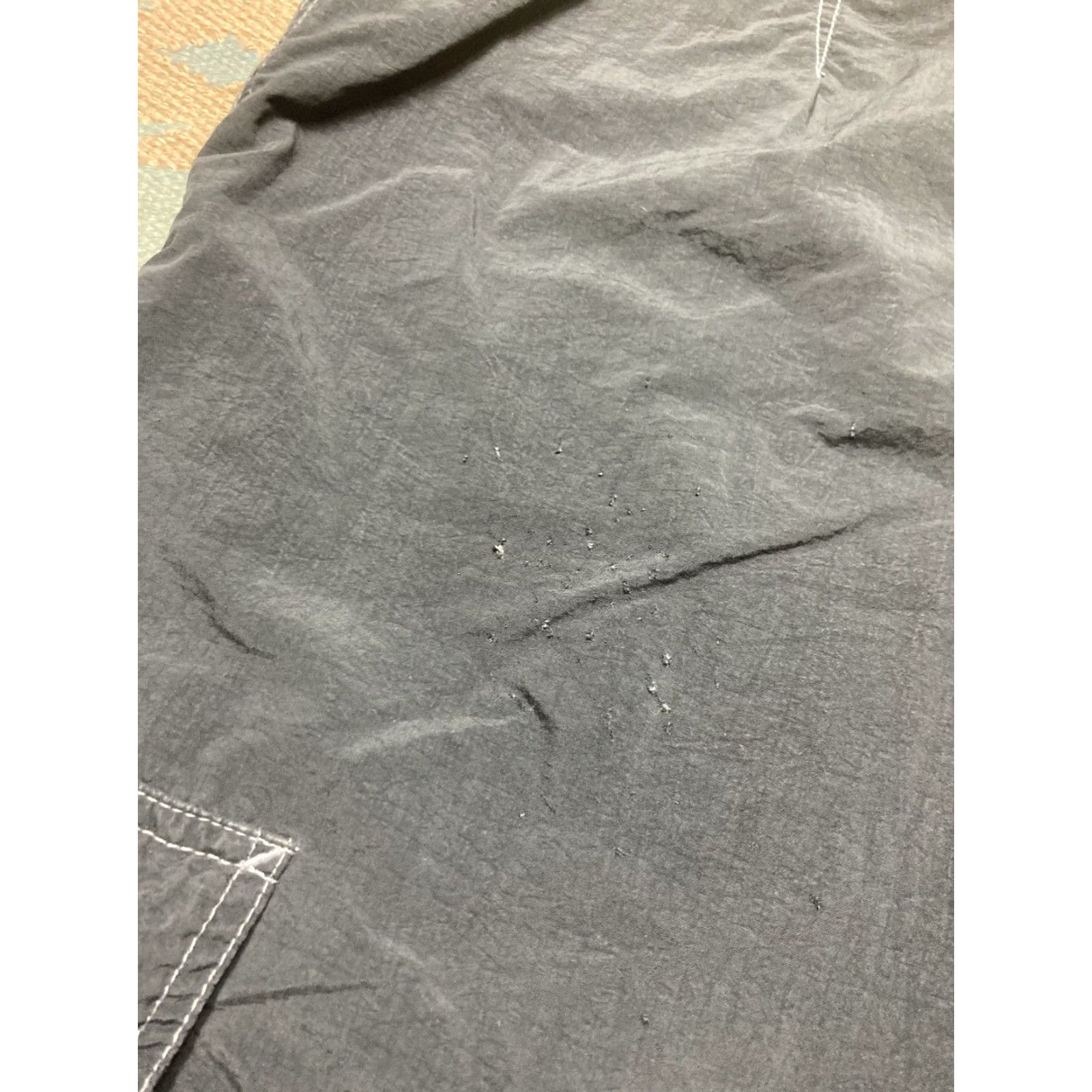 Vintage VINTAGE Mudd Jeans Baggy Cargo Nylon Lightweight Windbreaker Rave Black Goth 34x28 Mens Jeans Baggy Cargo Nylon Lightweight Windbreaker 34x28 Size US 34 / EU 50 - 3 Thumbnail