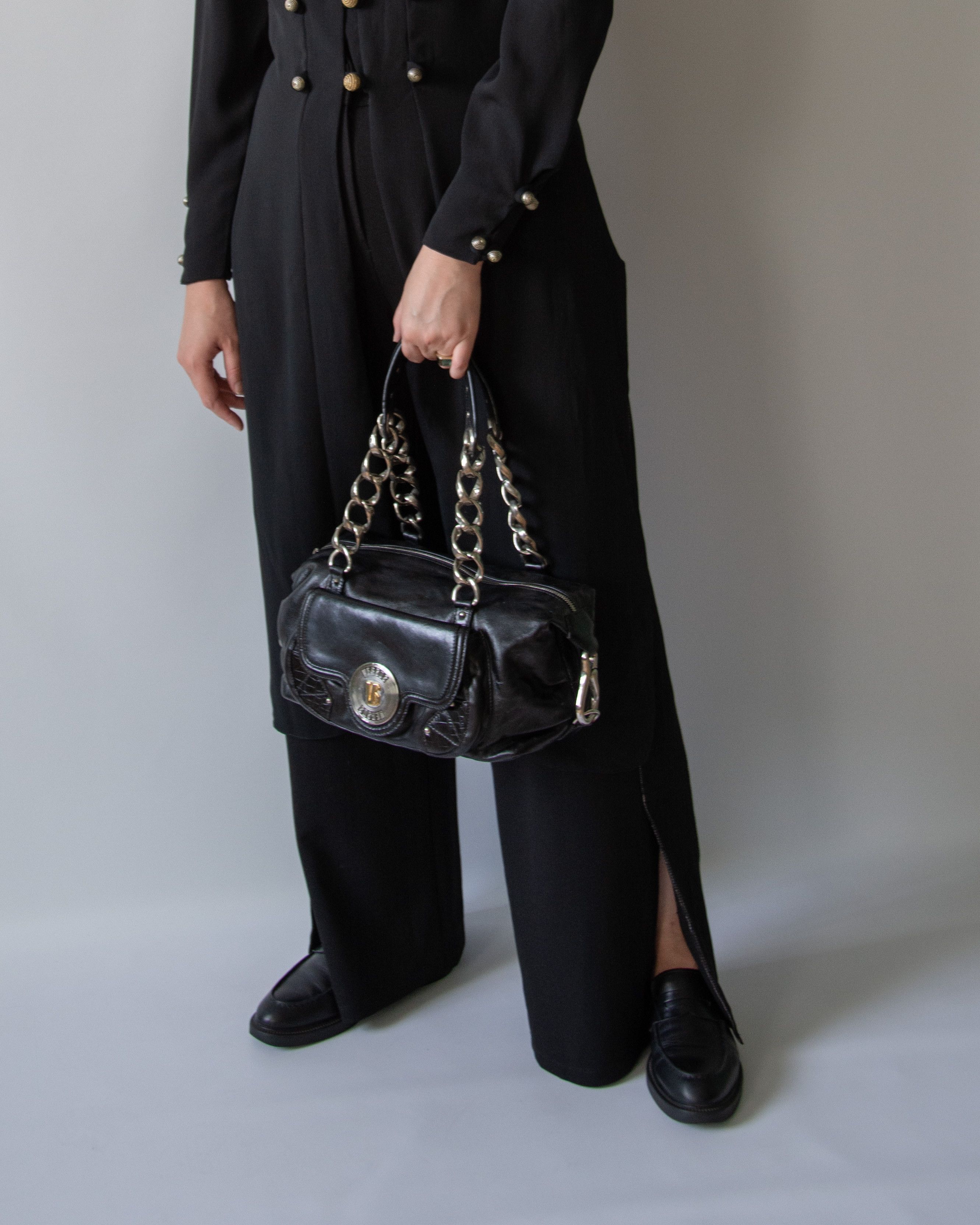 Versace Vintage Versus croco details handbag Size ONE SIZE - 14 Thumbnail