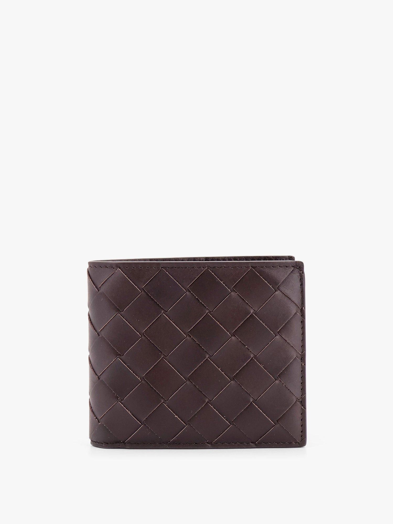 Bottega Veneta Leather Wallet With Intrecciato Pattern Size ONE SIZE - 1 Thumbnail