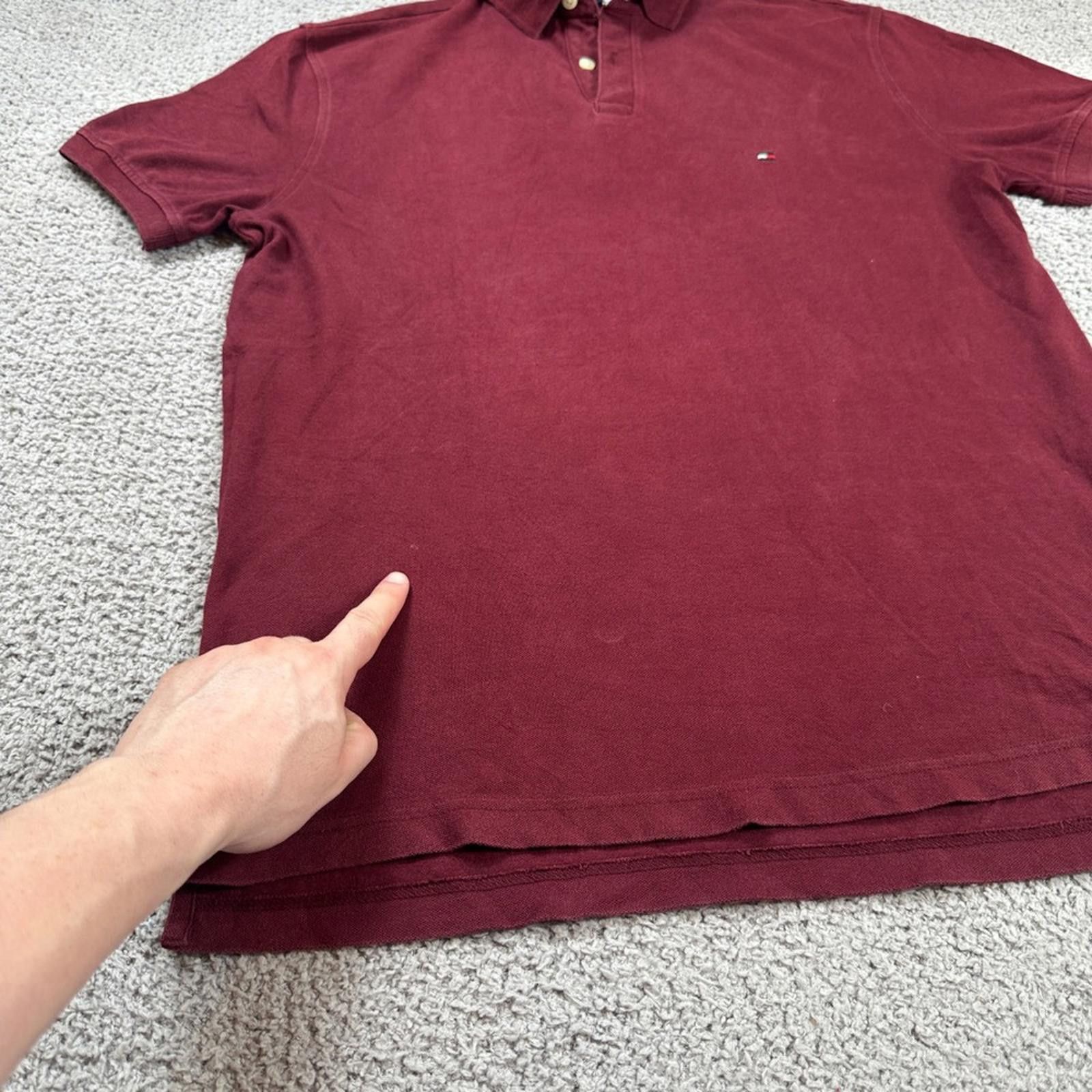 Tommy Hilfiger Tommy Hilfiger Polo Shirt M Mens Regular Fit Classic Flag Size US M / EU 48-50 / 2 - 6 Thumbnail