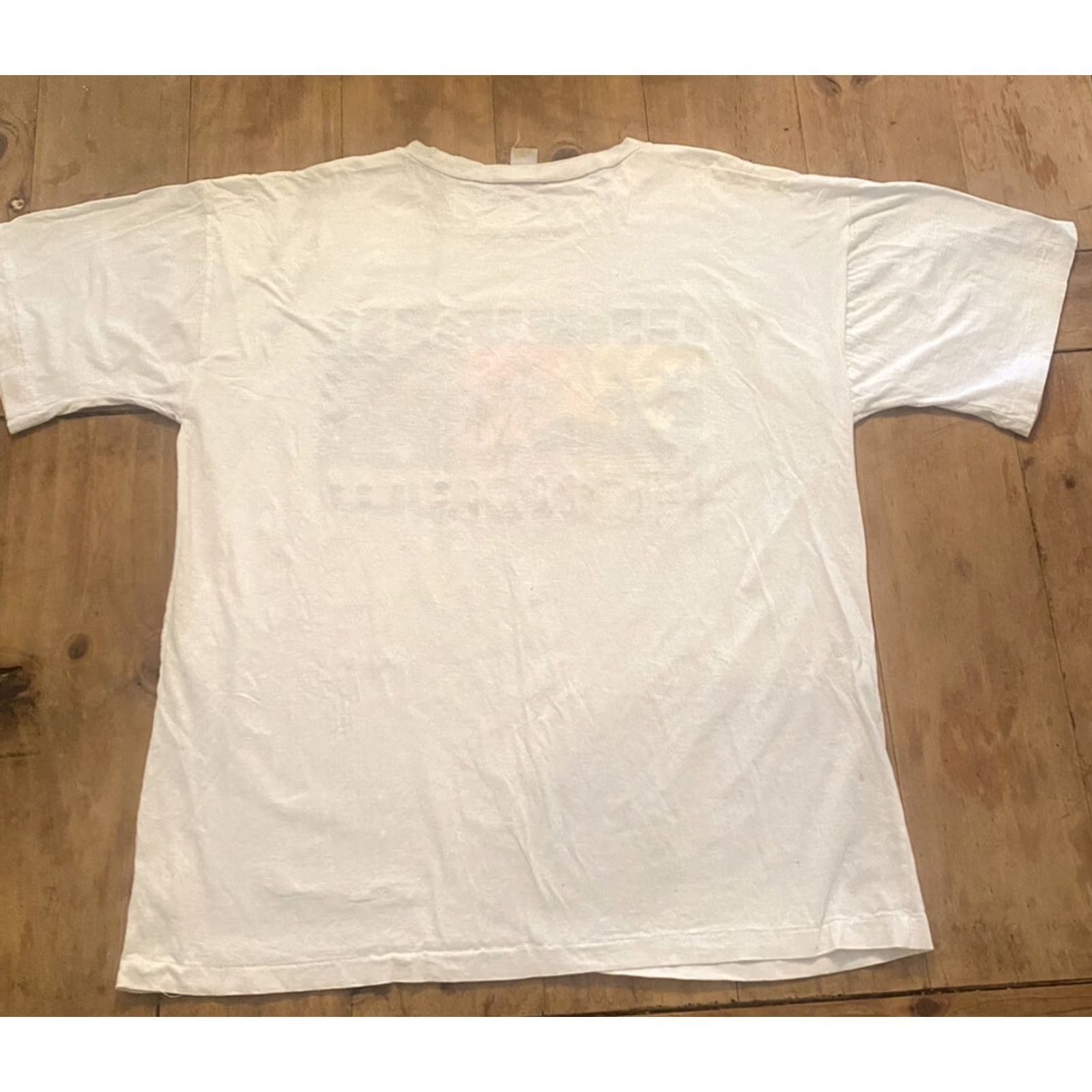 Vintage VINTAGE Honolulu Hawaii Single Stitch White T-Shirt LG Mens L Short Sleeve 90s USA Stitch Size US L / EU 52-54 / 3 - 4 Thumbnail
