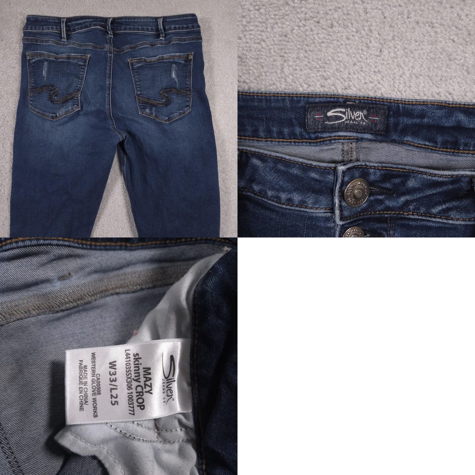 Silver Jeans Co. VINTAGE No Size 34" / US 12 / IT 48 - 9 Thumbnail