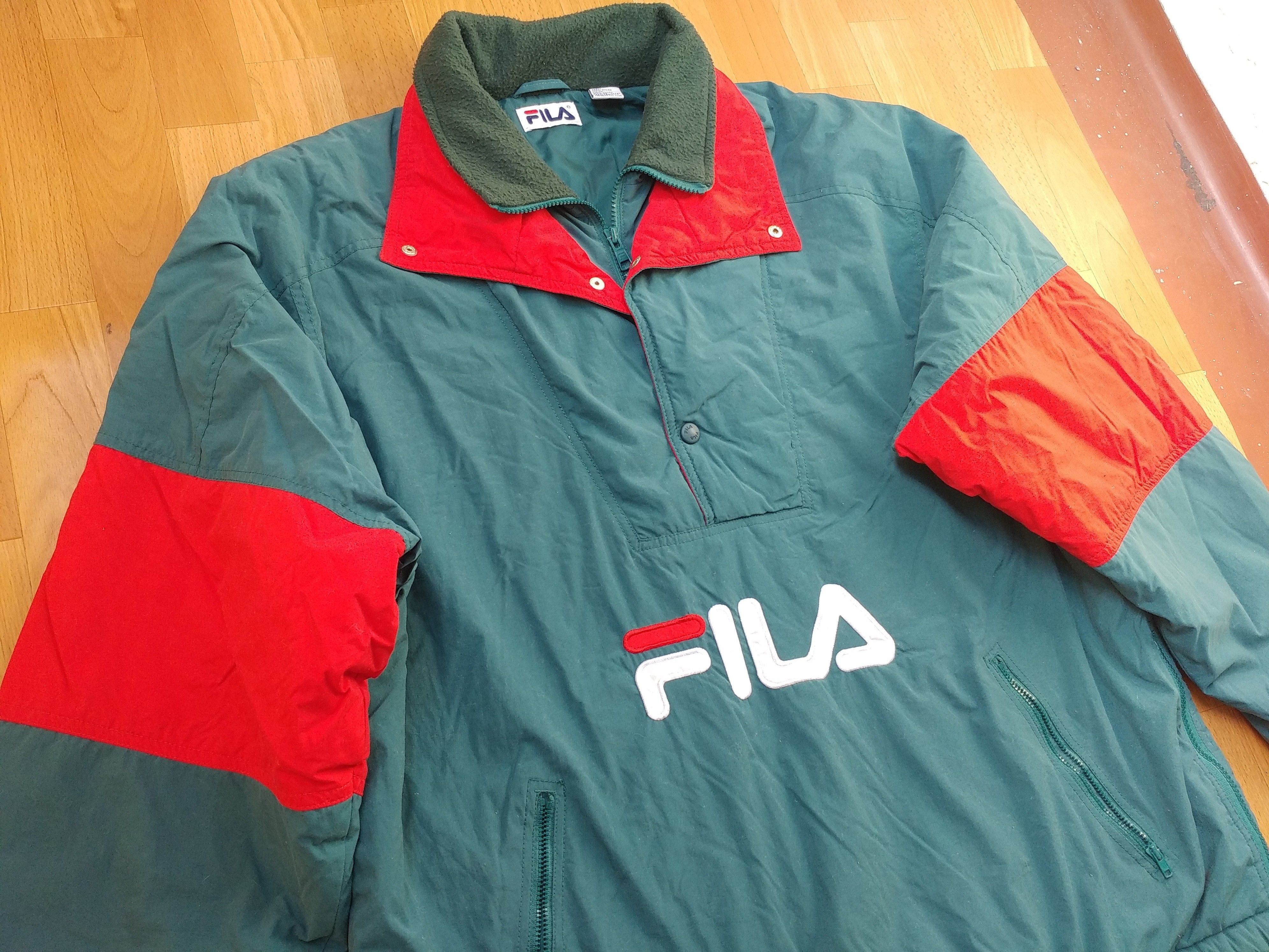 Fila FILA jacket, vintage, 90s hip hop windbreaker skater Y2K L Size US L / EU 52-54 / 3 - 5 Thumbnail