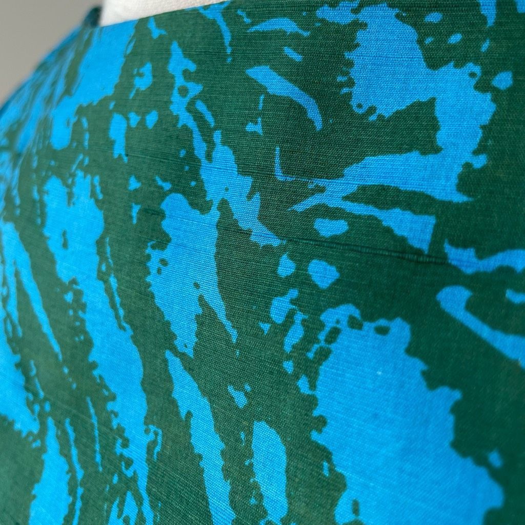 Vintage Vintage 60s Turquoise Green 3/4 Sleeve Fit and Flare Dress 4 S Size S / US 4 / IT 40 - 8 Thumbnail