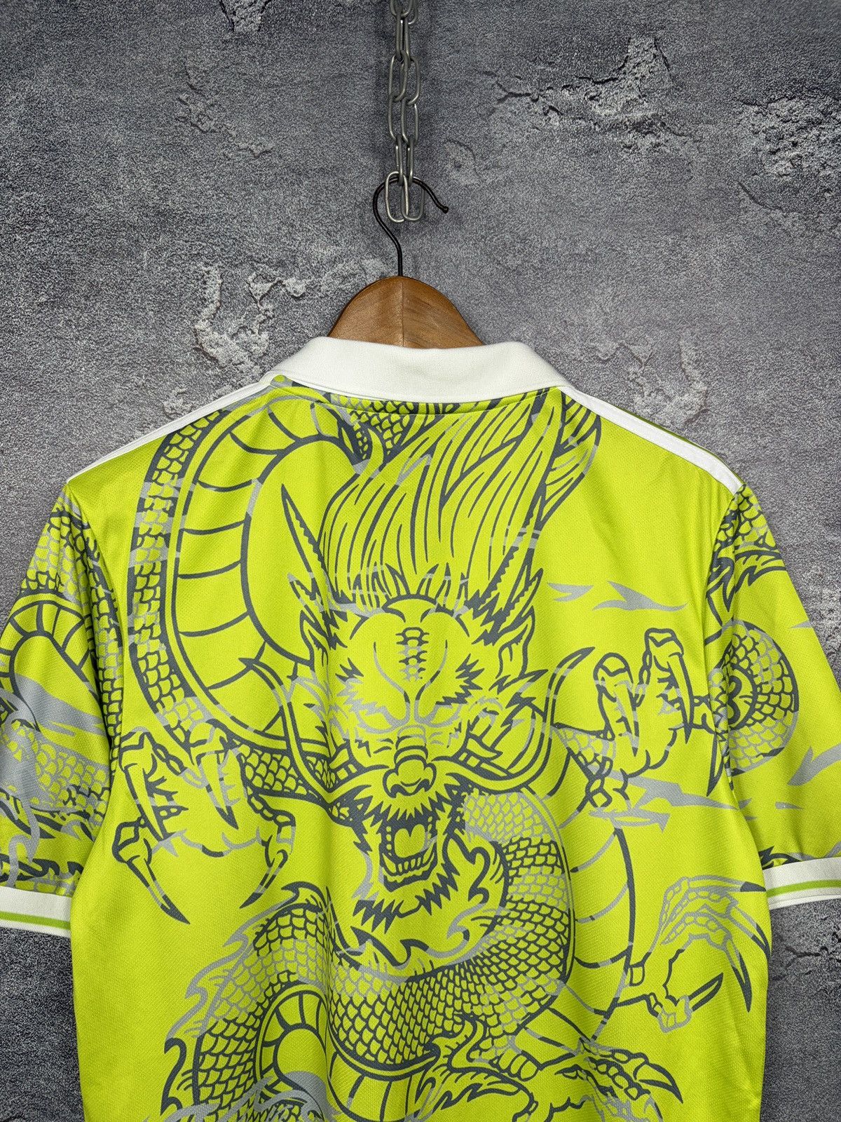 Adidas Custom!! Adidas Real Madrid All Over Dragon Print Jersey Tee Size US L / EU 52-54 / 3 - 15 Thumbnail