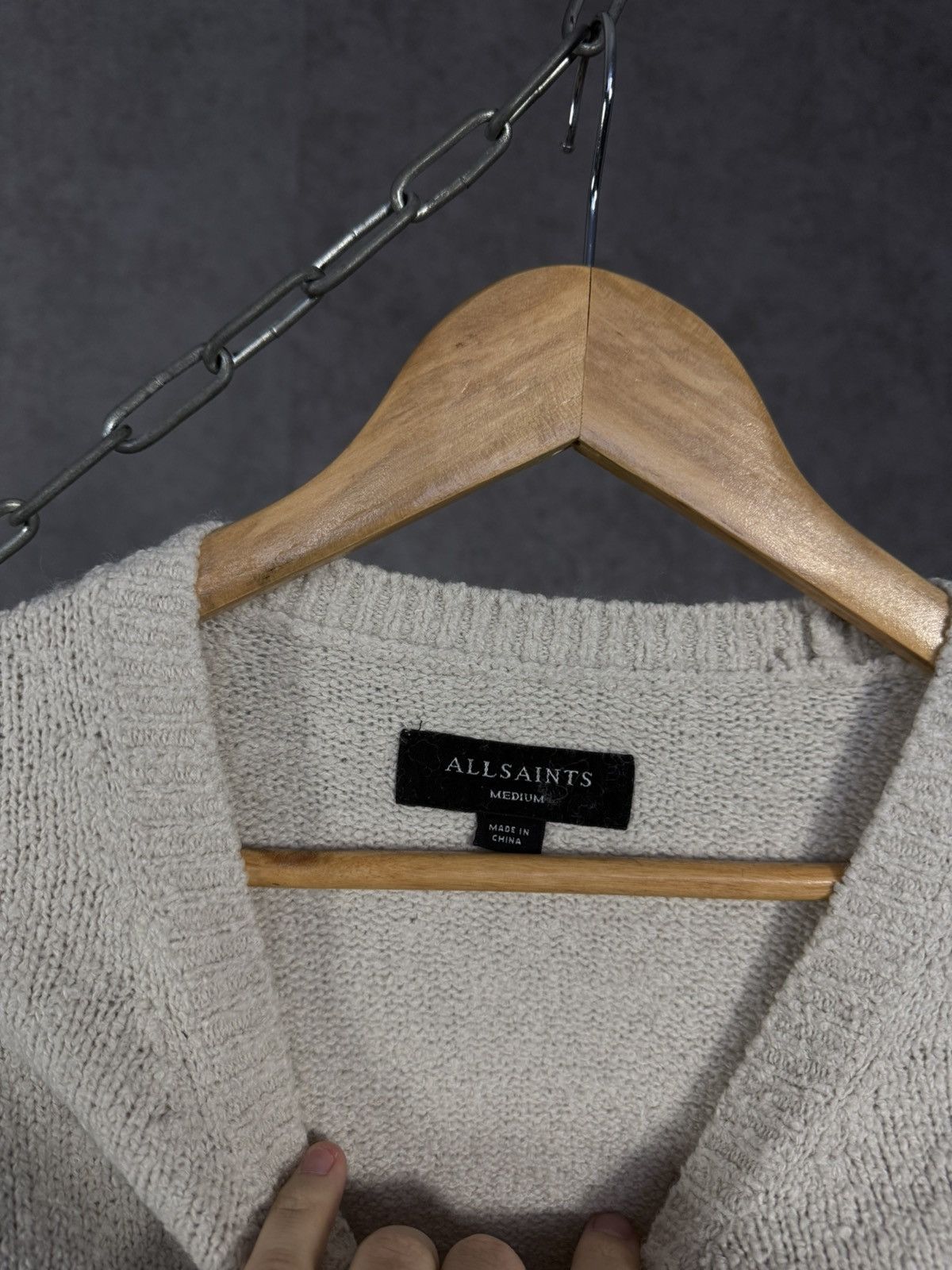 Allsaints Allsaints designer logo sweater Size US M / EU 48-50 / 2 - 4 Thumbnail
