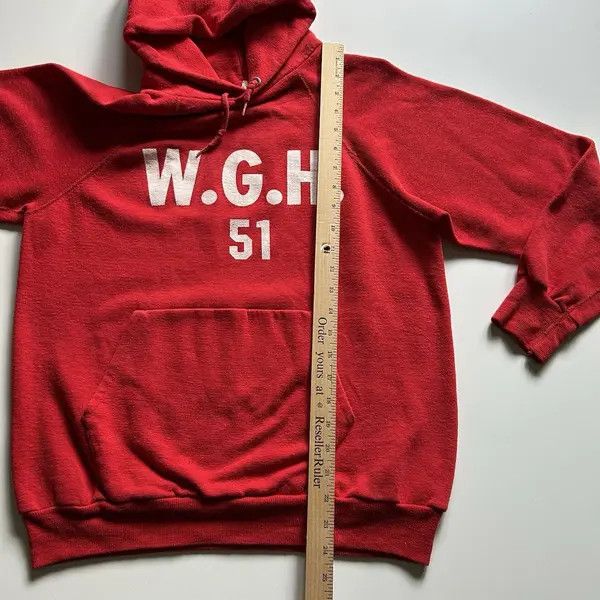 Vintage Vintage 70s Basic Hoodie Medium Made In USA H Wolf & Sons Size US M / EU 48-50 / 2 - 4 Thumbnail