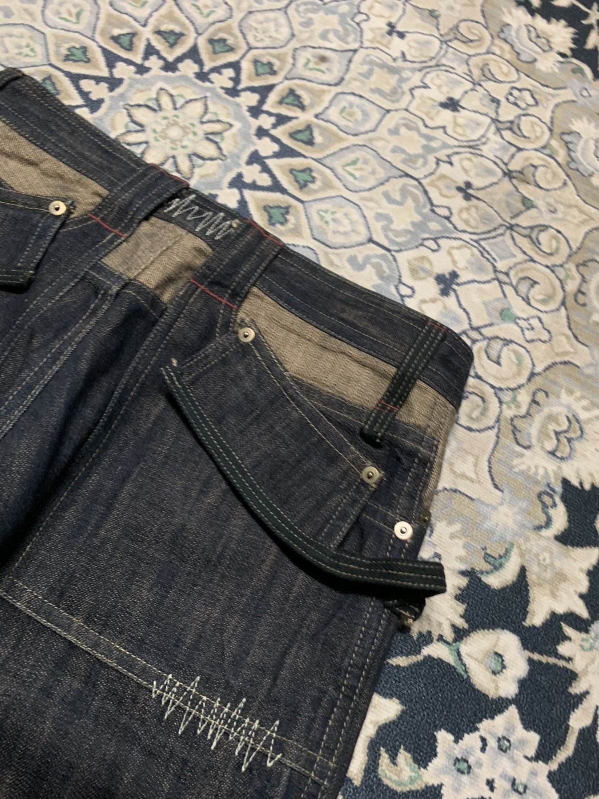 Japanese Brand JAPANESE BRAND KAMISHIMA CHINAMI YELLOW FLAREJEANS Size US 30 / EU 46 - 11 Thumbnail