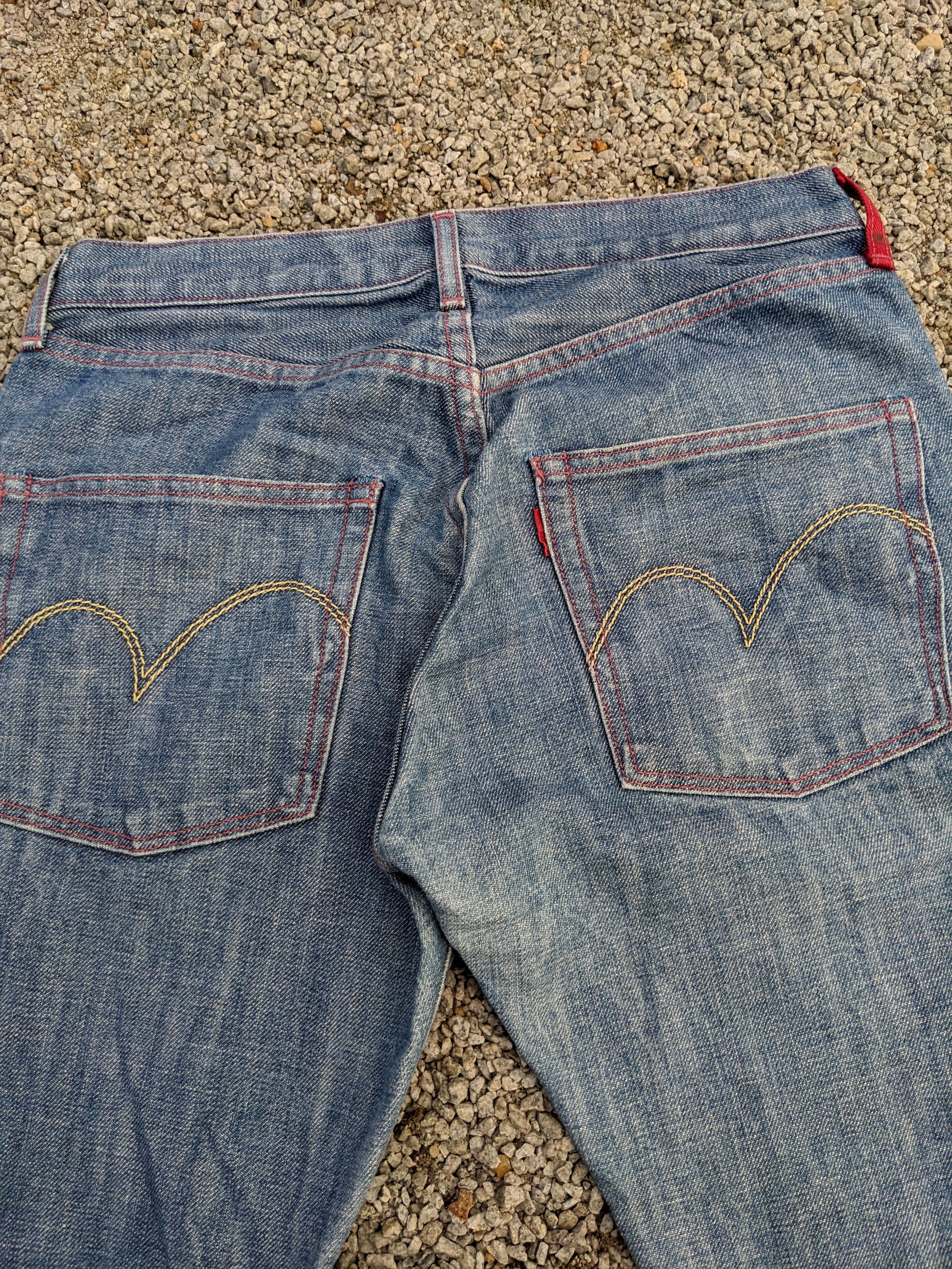 Levi's × Levi's Vintage Clothing × Vintage size 31 vintage levi's selvedged 90s redline single R tag Size US 31 - 5 Thumbnail