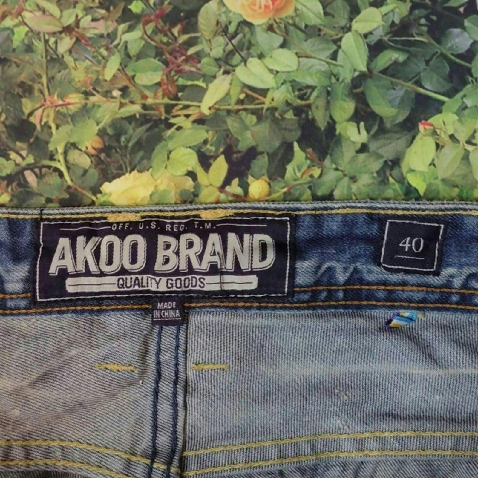 AKOO Akoo relaxed fit jeans size 40 Size US 40 / EU 56 - 2 Thumbnail