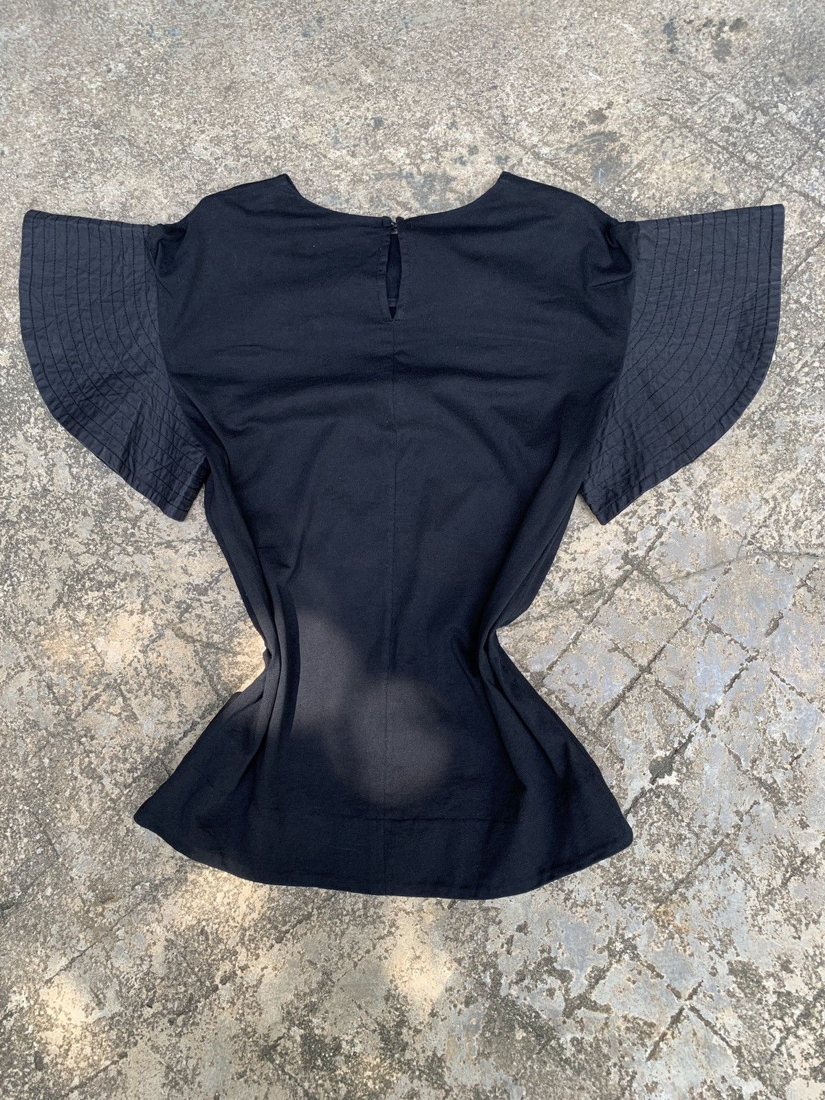 Victoria Beckham 2000s Victoria Beckham Unique Sleeves Blouse Top Size S / US 4 / IT 40 - 2 Thumbnail