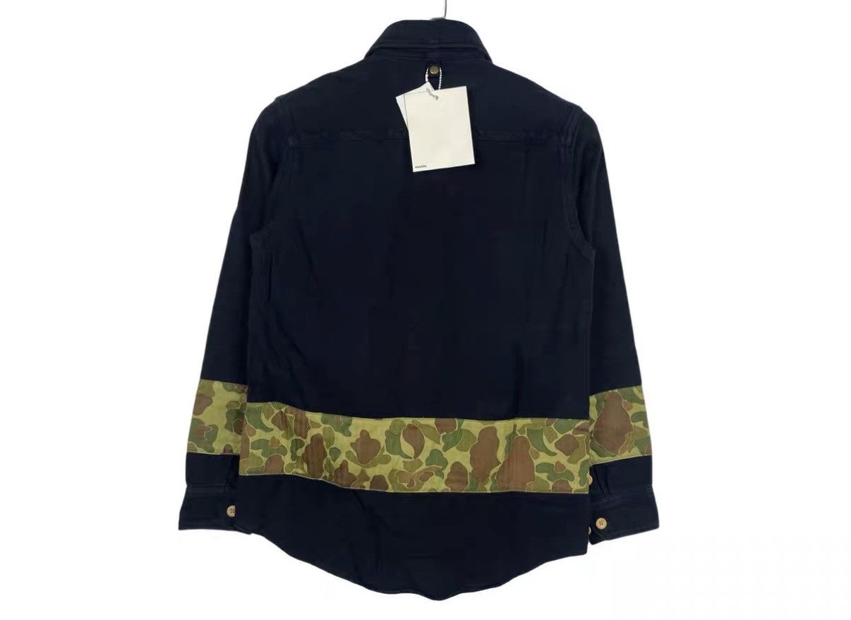 Visvim Visvim F.I.L Hankyu Limited Camouflage Panel Shirt J31 Size US XS / EU 42 / 0 - 2 Thumbnail