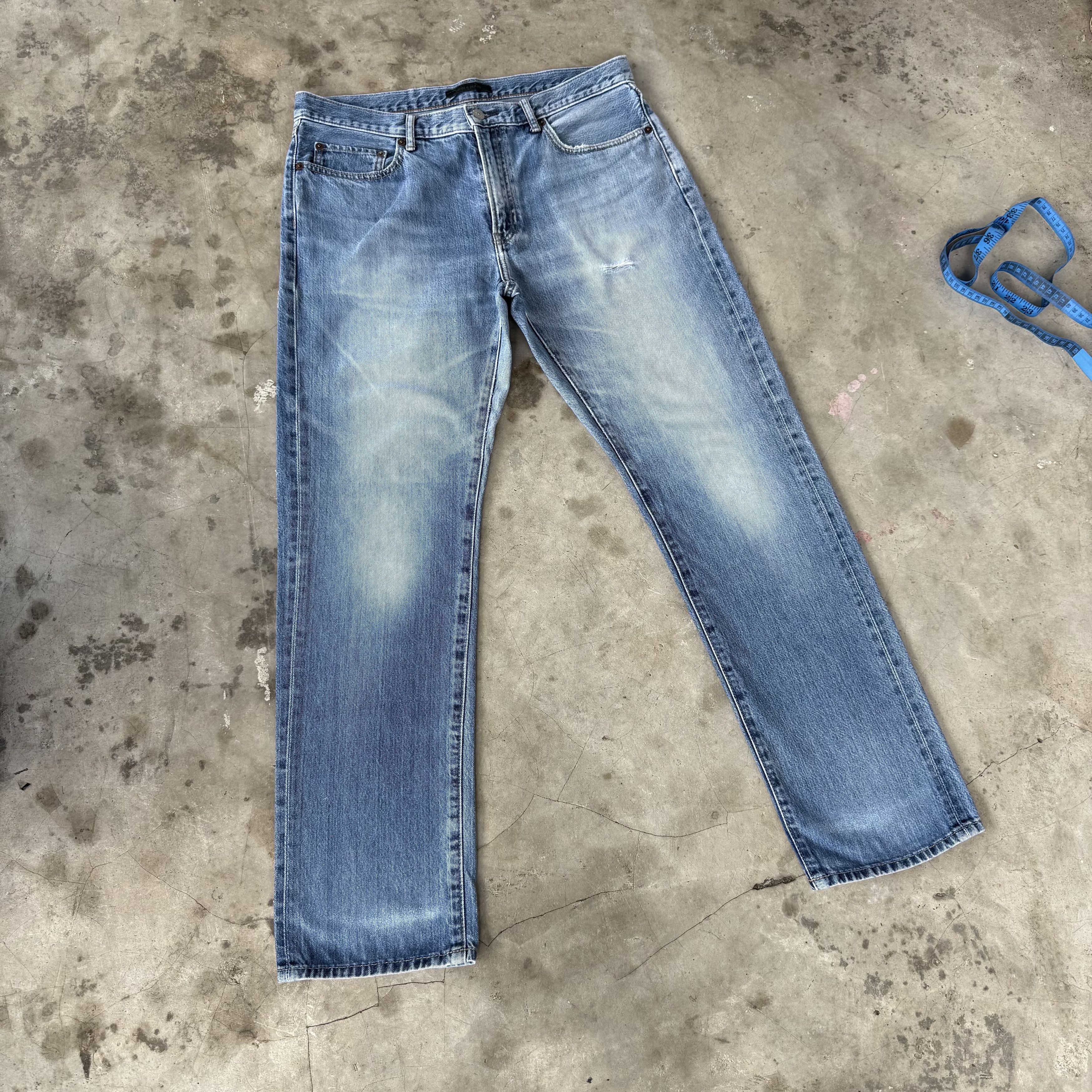 Japanese Brand Vintage Japan Denim Faded Mud wash Jean W36 Size US 36 / EU 52 - 1 Thumbnail