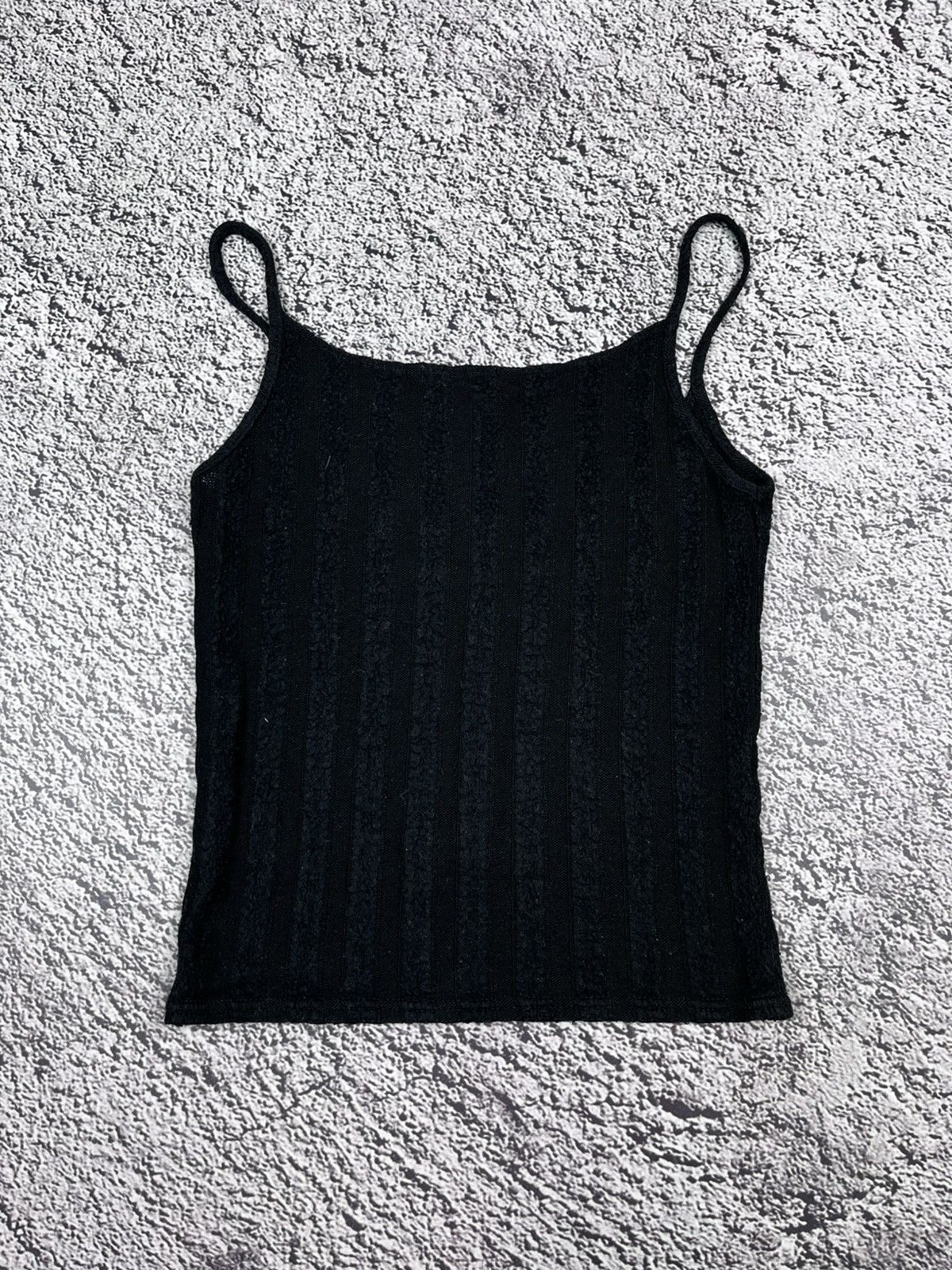 Japanese Brand Vintage Nara Maglie knit striped tank top Size S / US 4 / IT 40 - 4 Thumbnail