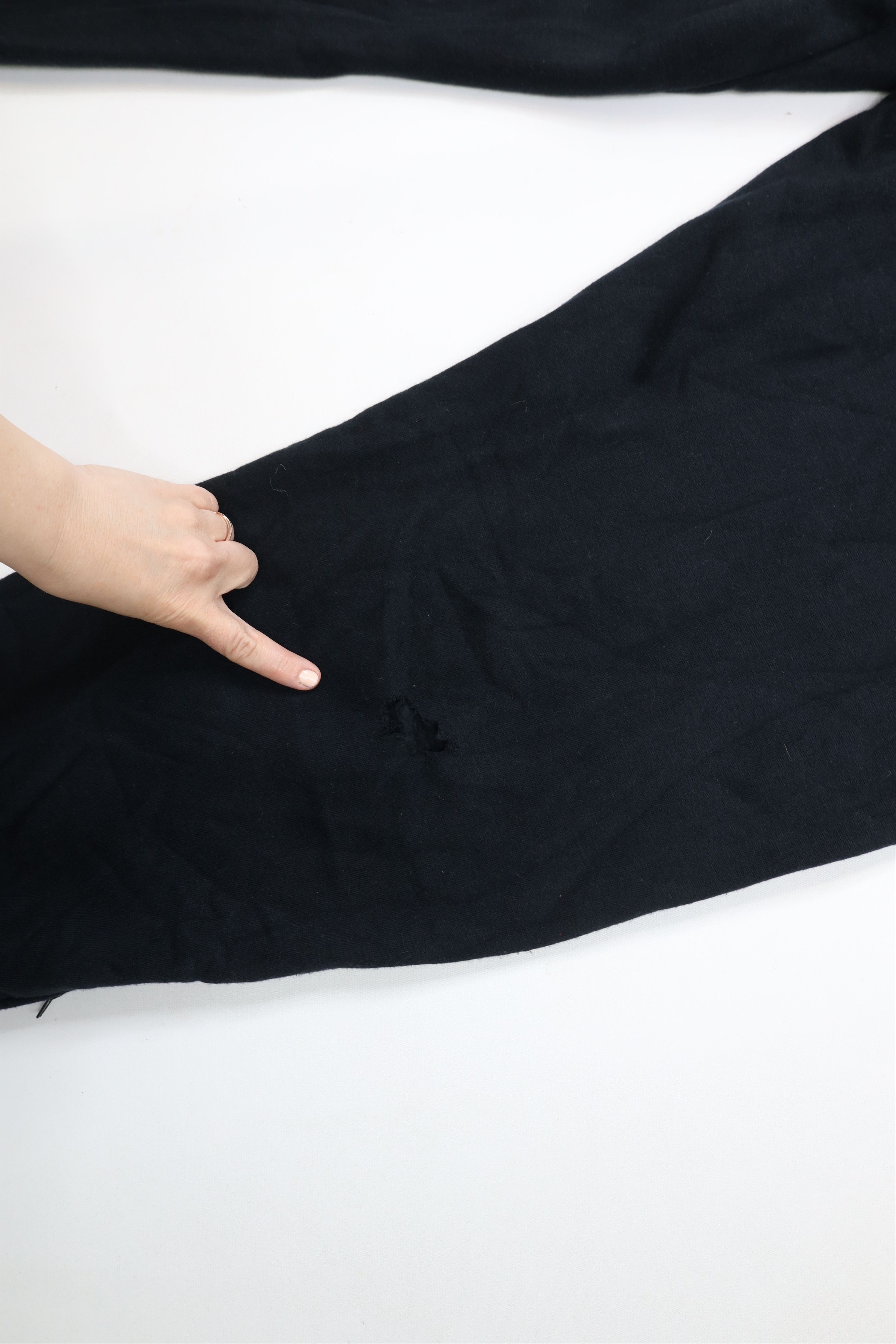 Vintage Vintage 90s Streetwear Heavyweight Sweatpants Joggers Black Size US 38 / EU 54 - 12 Thumbnail