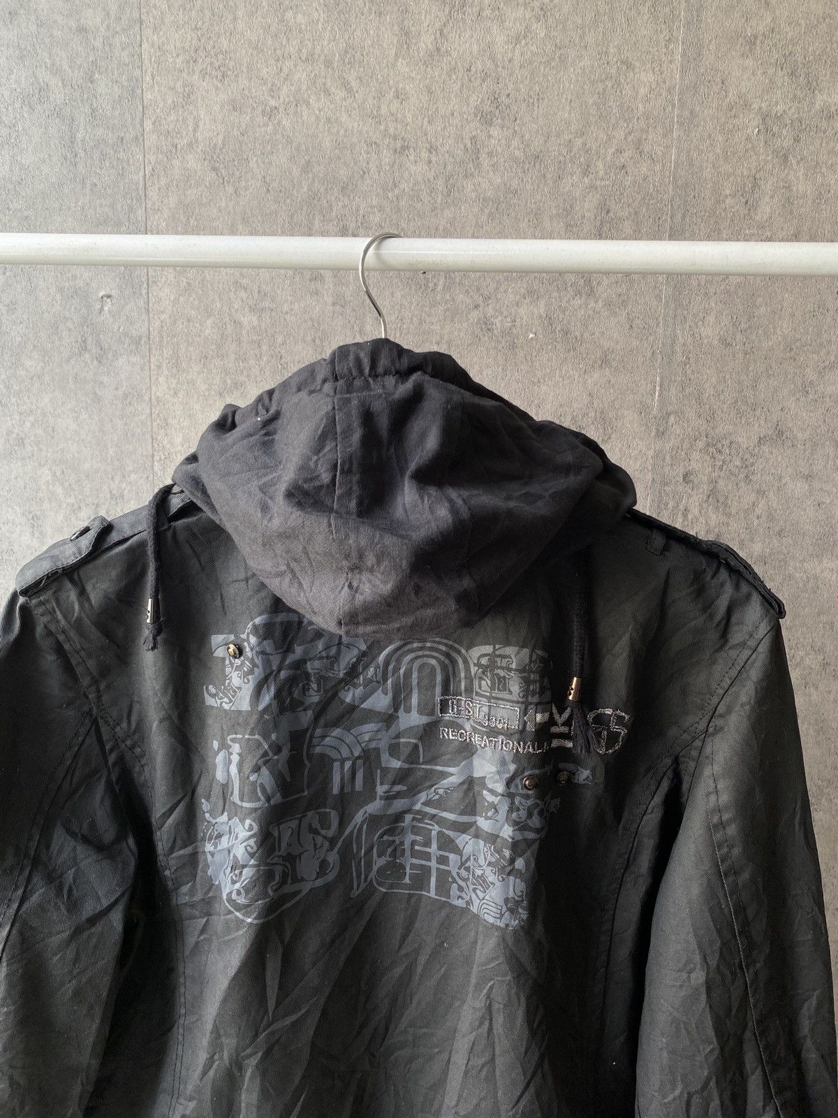 Japanese Brand G Star 3301 Waxed Hoodie Jacket Size US L / EU 52-54 / 3 - 7 Thumbnail