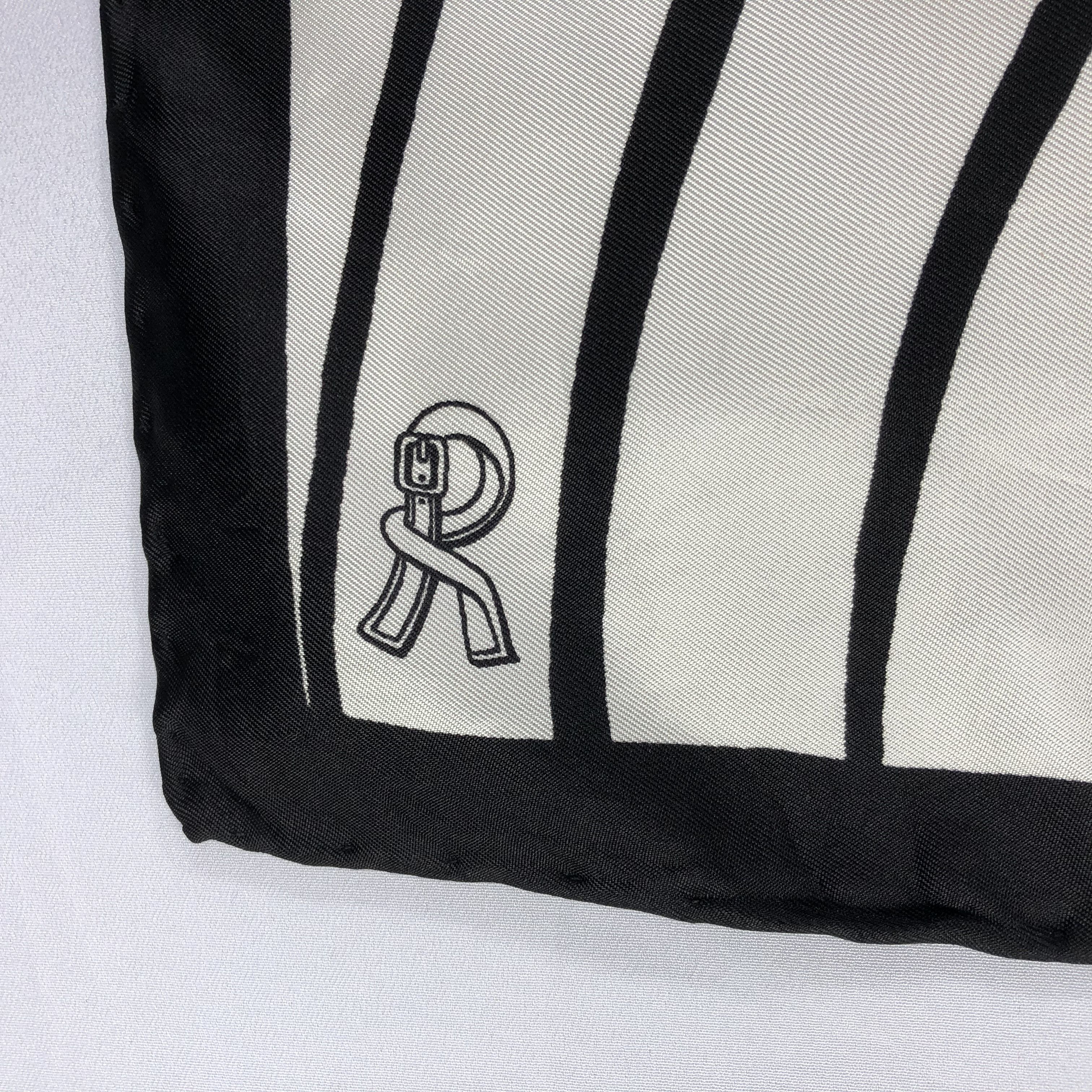 Vintage Vintage Silk Scarf Size ONE SIZE - 8 Thumbnail
