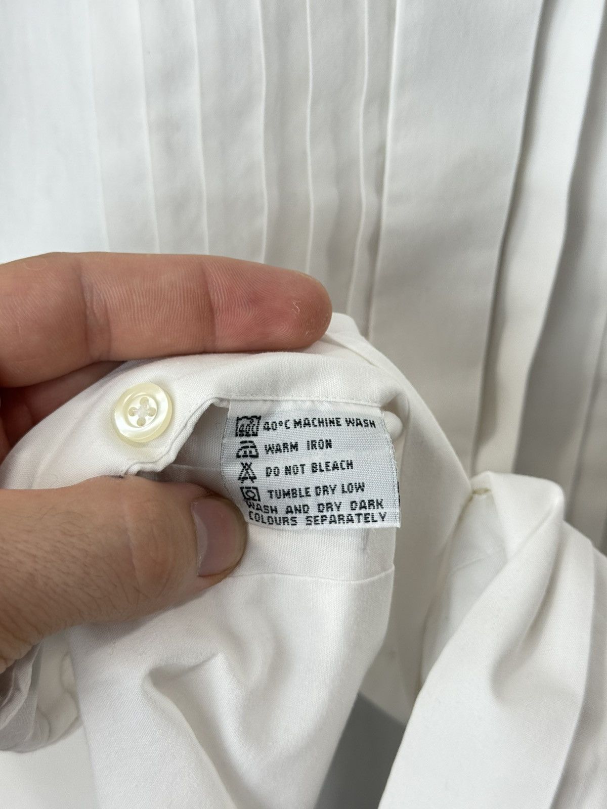 Balmain Vintage 1990’s Balmain Paris Shirt Buttons Up Size US L / EU 52-54 / 3 - 8 Thumbnail