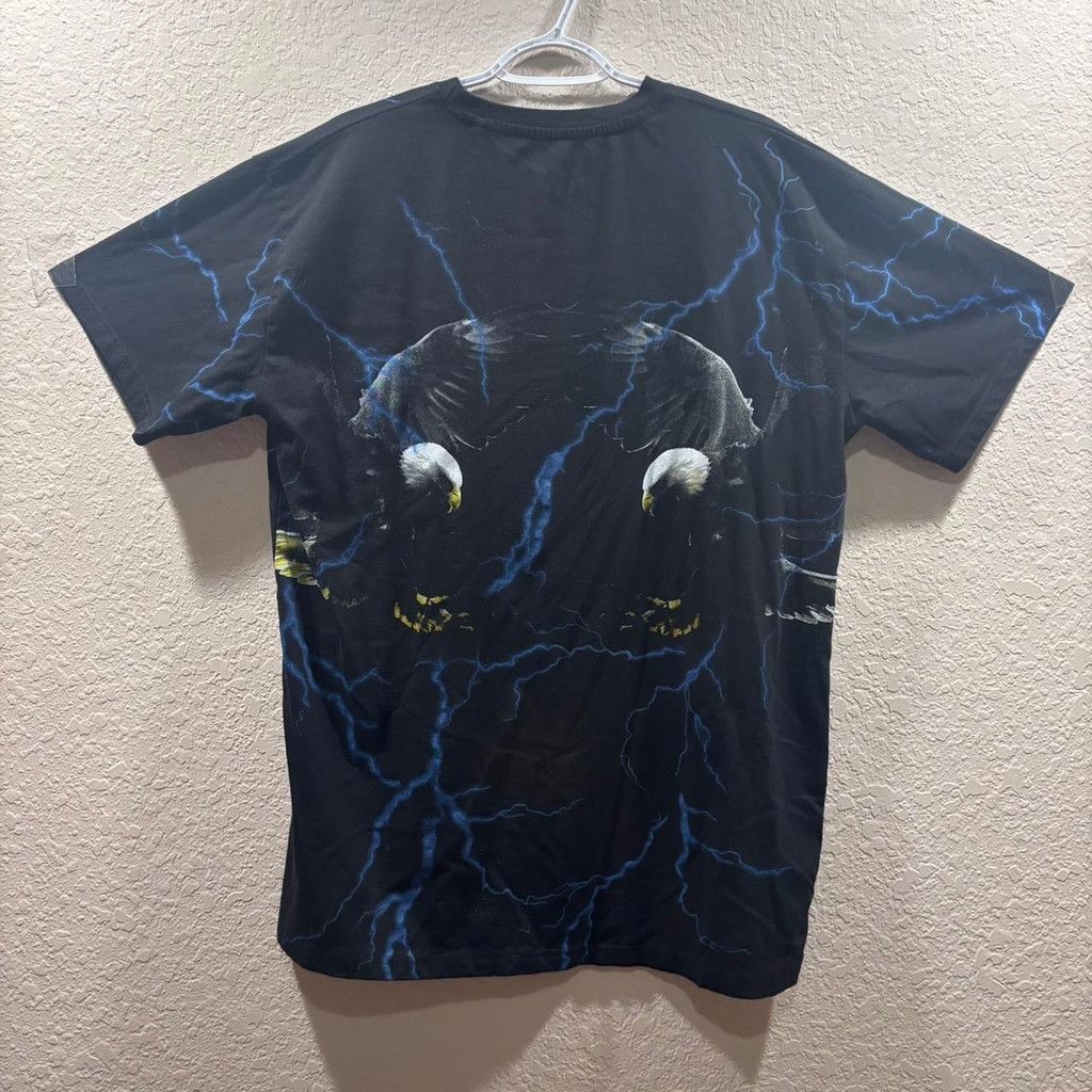 Harley Davidson Modern vintage style Eagle AOP tee with a 3D claws Size US XL / EU 56 / 4 - 6 Thumbnail