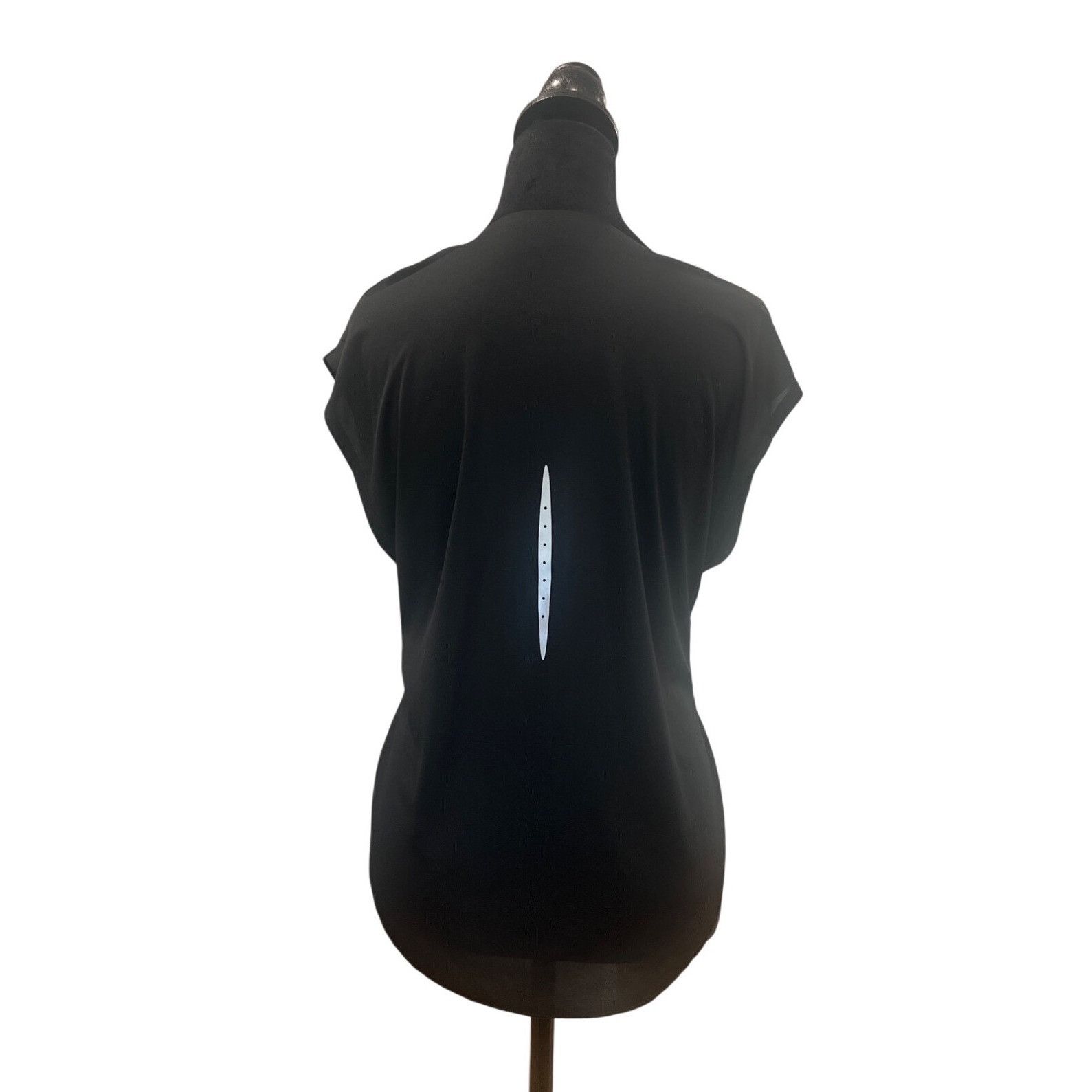 Nike NIKE Dri-Fit Black Women's Fitness Top S Size S / US 4 / IT 40 - 3 Thumbnail