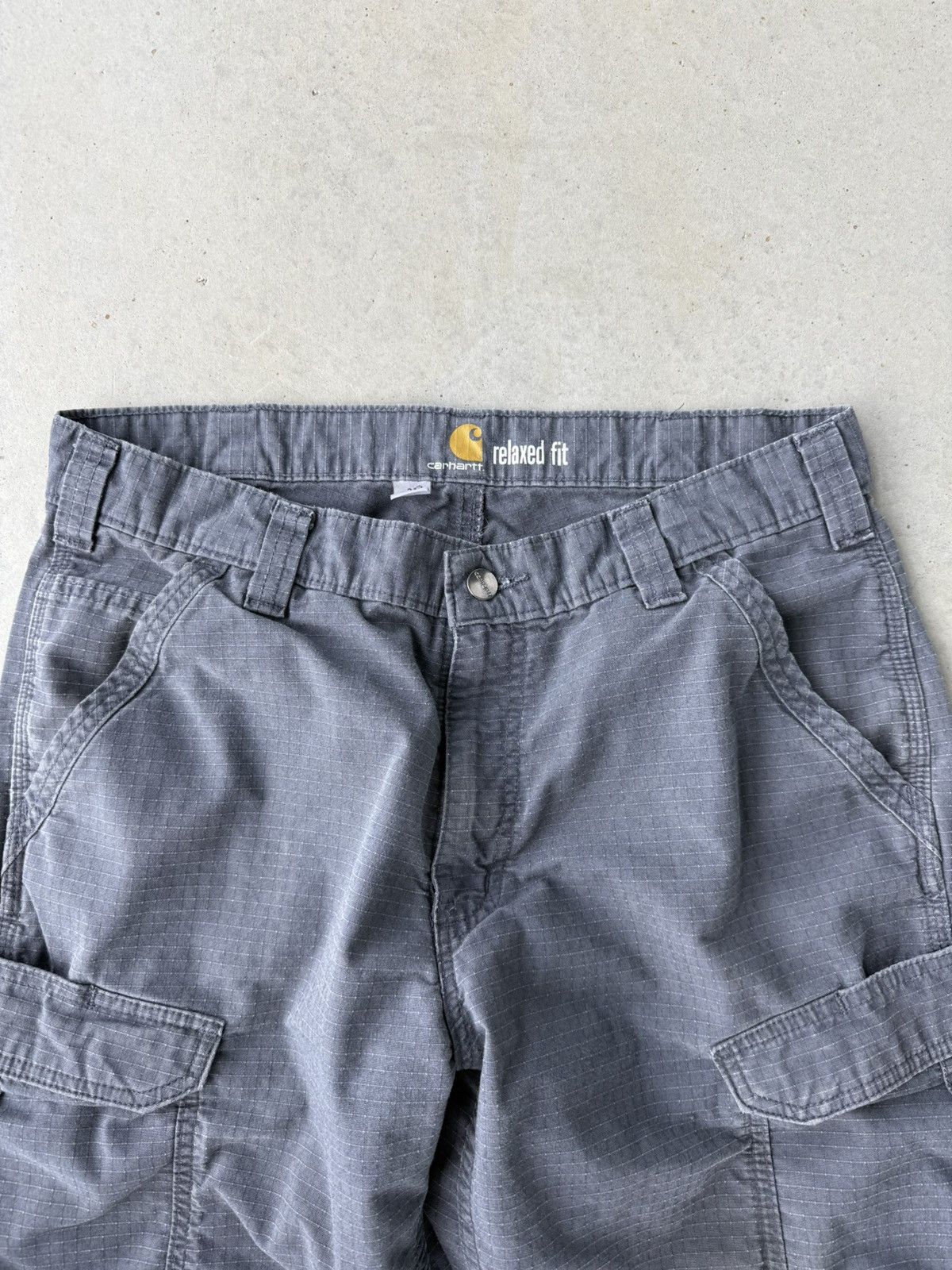 Carhartt Vintage Grey Carhartt Workwear Shorts Size US 34 / EU 50 - 4 Thumbnail