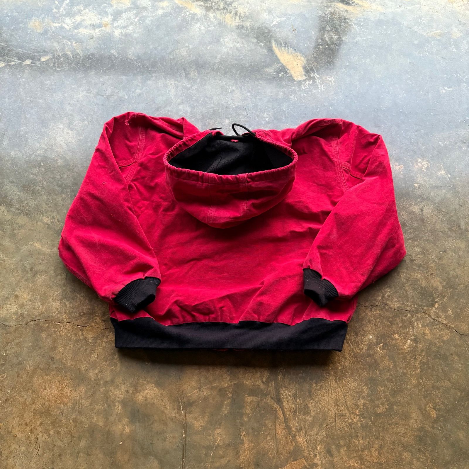 Carhartt × Vintage Very Rare Vintage Y2K Red Carhartt Work Jacket Size XXL Size US XL / EU 56 / 4 - 5 Thumbnail