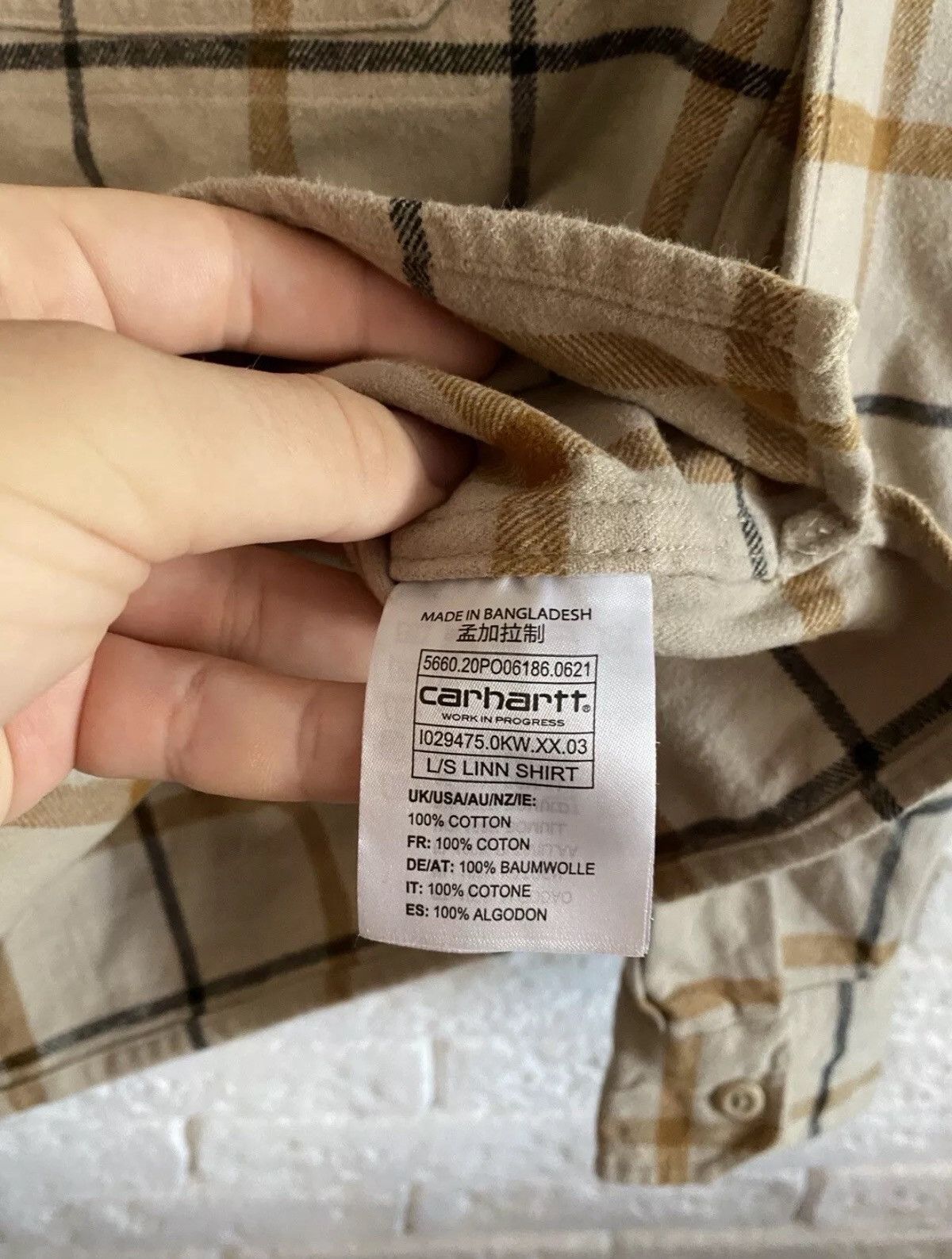 Carhartt Carhartt Wip Jacket OverShirt Linn Shirt Sz M Size US M / EU 48-50 / 2 - 5 Thumbnail