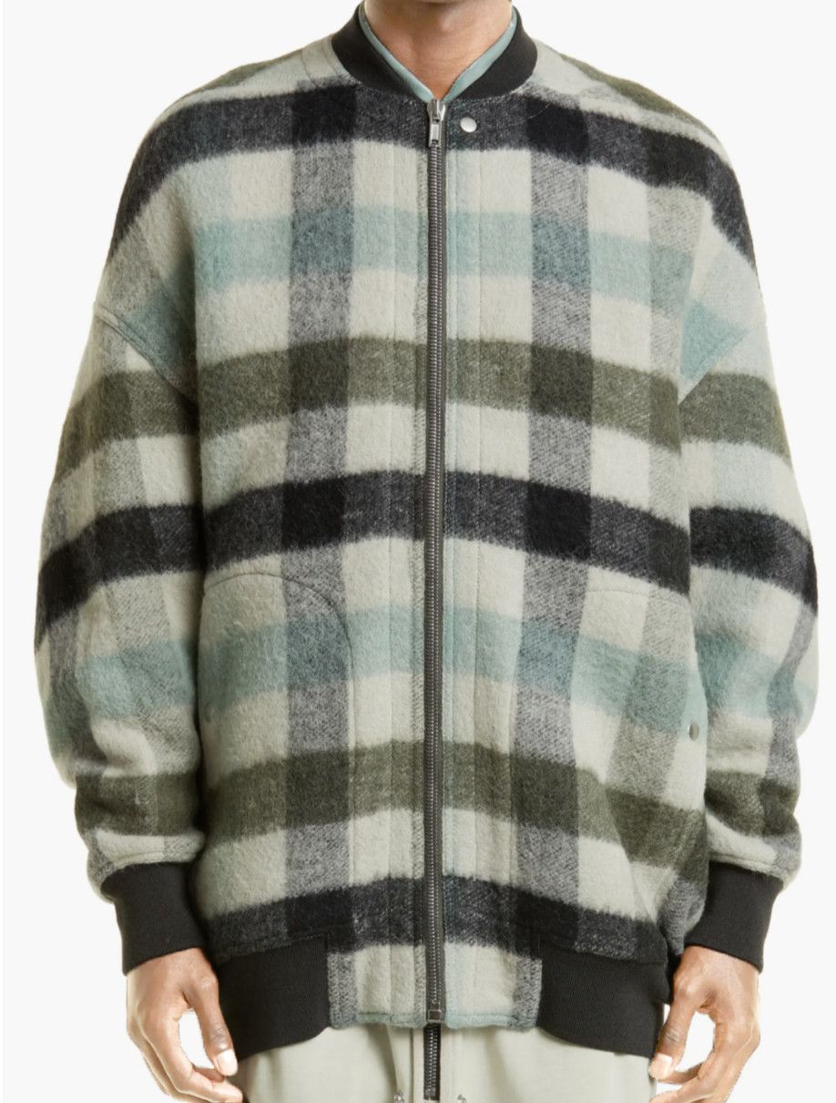 Rick Owens Jumbo Peter Flight Pearl Plaid Size US M / EU 48-50 / 2 - 14 Thumbnail