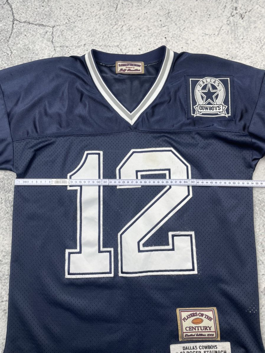 Jeff Hamilton Jeff Hamilton M – Dallas Cowboys #12 Roger Staubach NFL Size US M / EU 48-50 / 2 - 7 Thumbnail