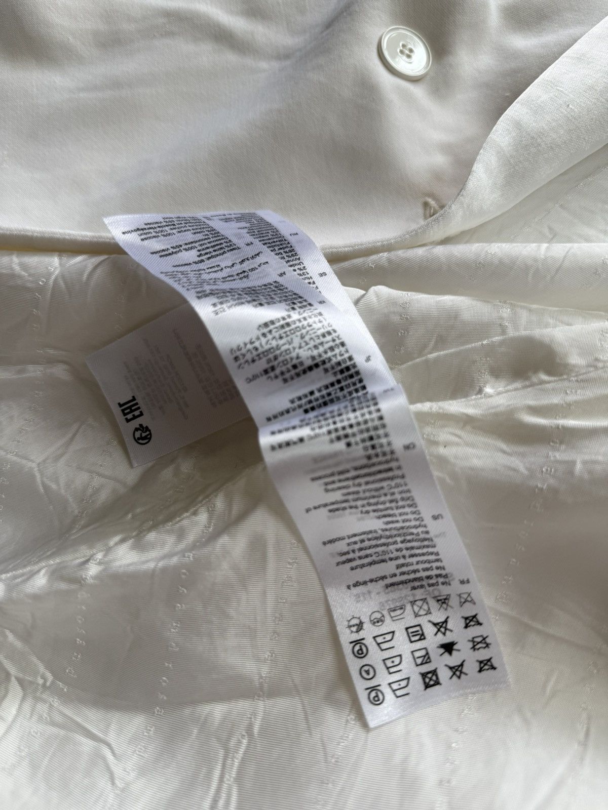 Sandro Sandro Paris White Tailored Blazer jacket Size M / US 6-8 / IT 42-44 - 8 Thumbnail
