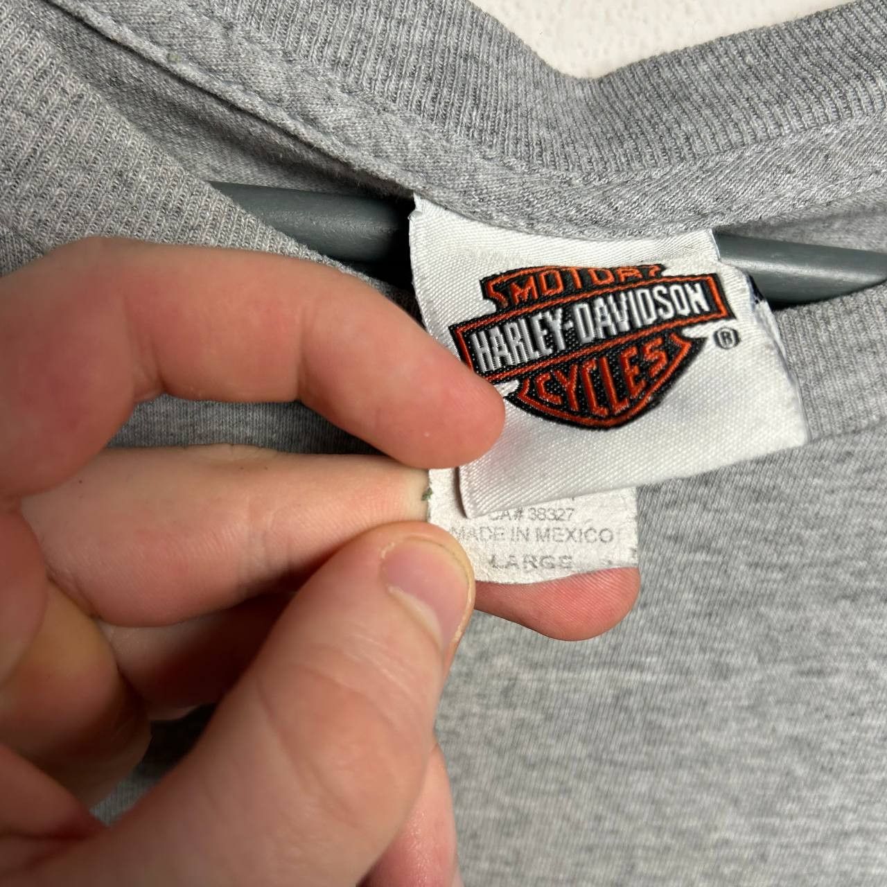 Harley Davidson Vintage Harley Davidson big fire logo 2013 motocycles tee Size US L / EU 52-54 / 3 - 11 Thumbnail