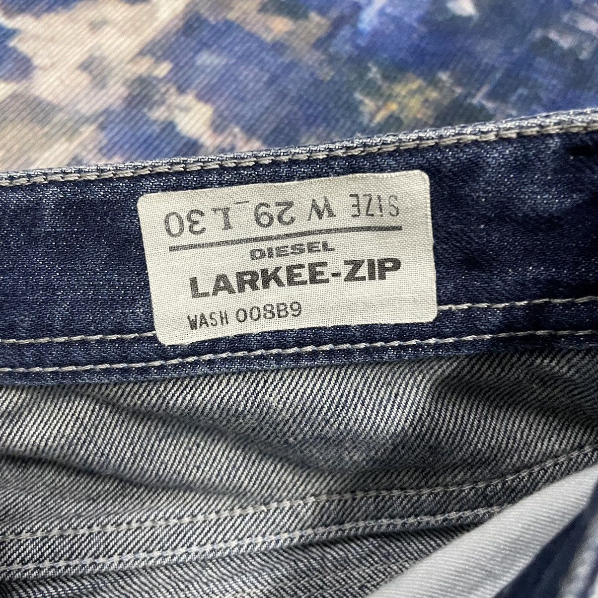 Diesel Diesel Industry Distressed Faded Straight Jeans Size US 31 - 9 Thumbnail