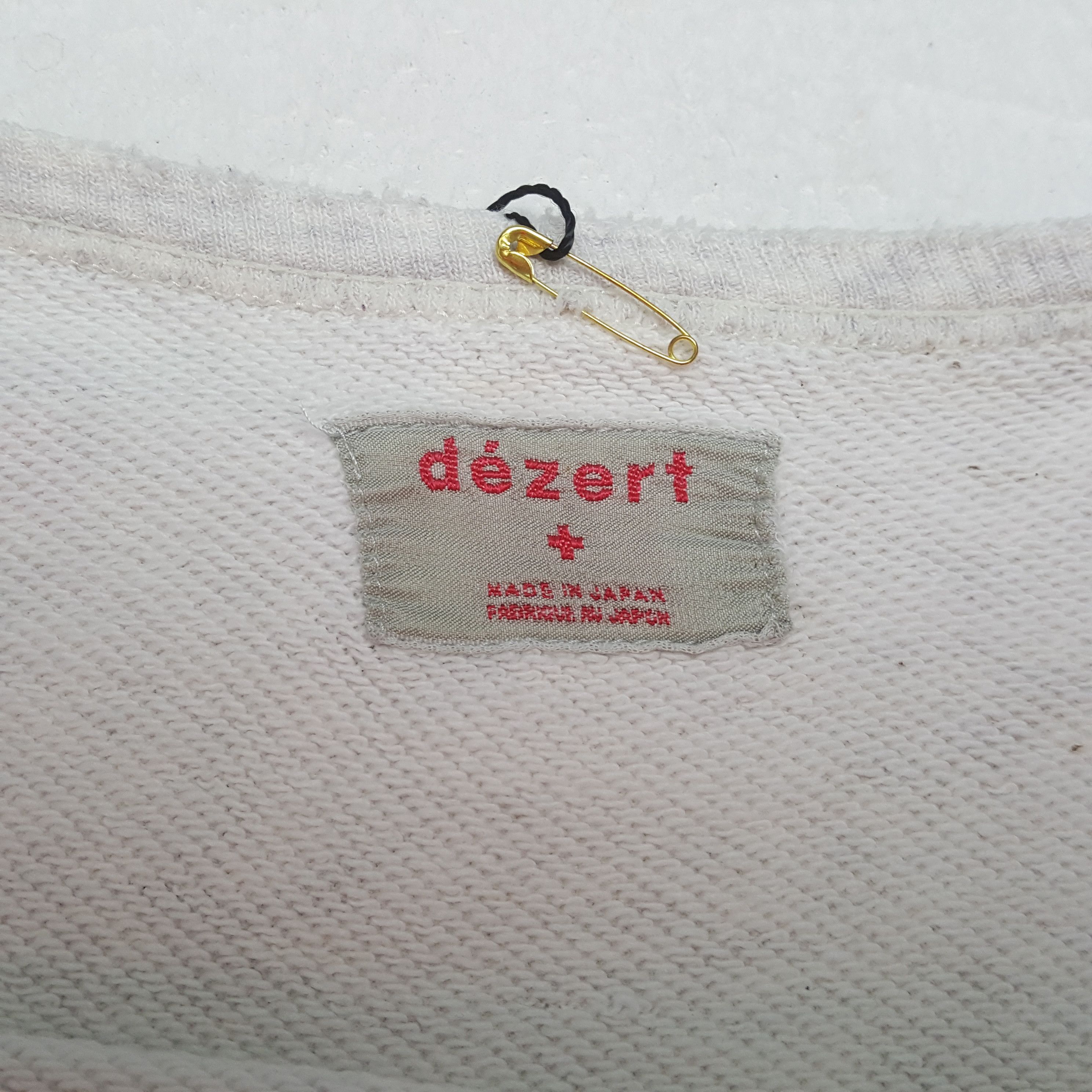 Dezert Vintage Dezert + Made In Japan Brand Sweatshirt C298N23 Size XXL / US 16-18 / IT 52-54 - 7 Thumbnail