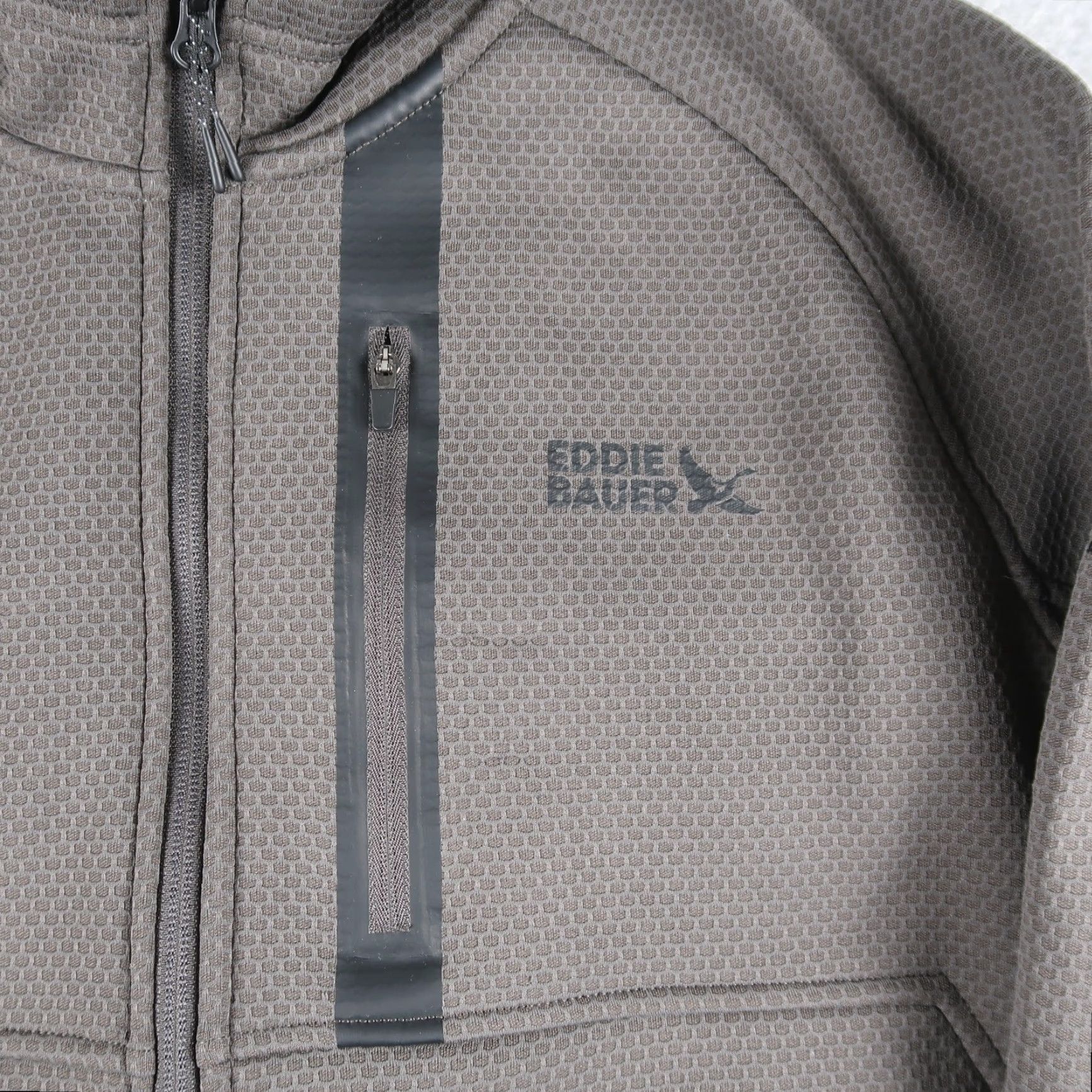 Eddie Bauer Eddie Bauer First Ascent Mens Medium M Hooded Jacket Gray Storm Repel Waterproof Parka Outdoors Size US M / EU 48-50 / 2 - 3 Thumbnail